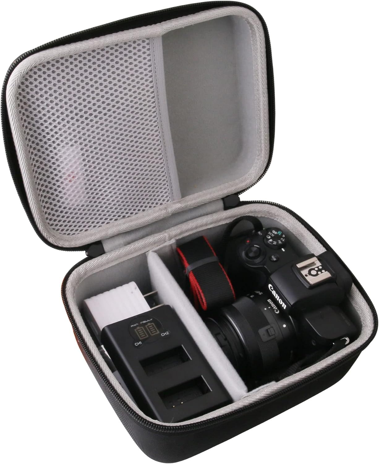 JINMEI Estuche rígido de transporte de EVA compatible con Canon EOS M50EOS M50 Mark II sin espejo para cámara de vlogging.