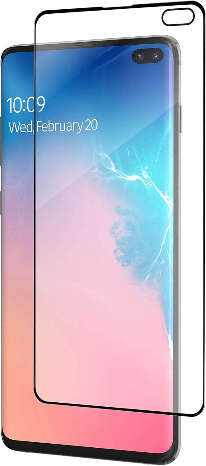 ZAGG 200302956 Invisbleshield Glass Fusion – Vidrio híbrido de ingeniería – Protector de pantalla – Hecho para Samsung Galaxy S10+