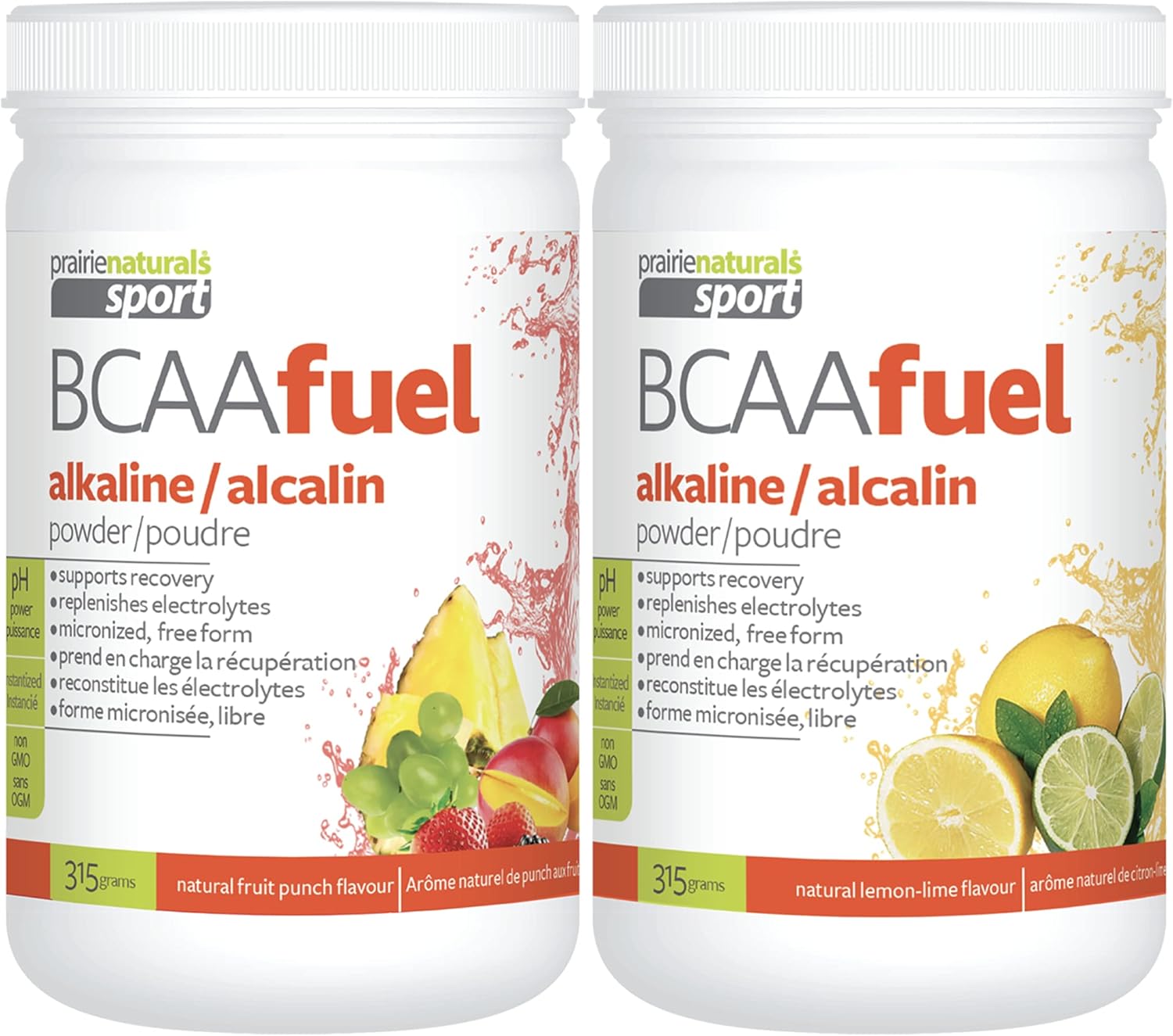 Prairie Naturals PH Balanced BCAA Combustible, limón lima, 11.2 onzas