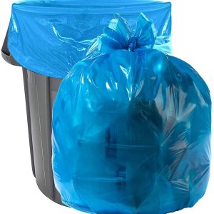 Aluf Plastics H-RBL39 Bolsas de basura azules de 33 galones  Paquete de 100 bolsas de basura o reciclaje de 33 x 39 pulgadas  Bolsas de basura Aluf Plastics H-RBL39 Bolsas de basura azules de 33 galones  Paquete de 100 bolsas de basura o reciclaje de 33 x 39 pulgadas  Bolsas de basura