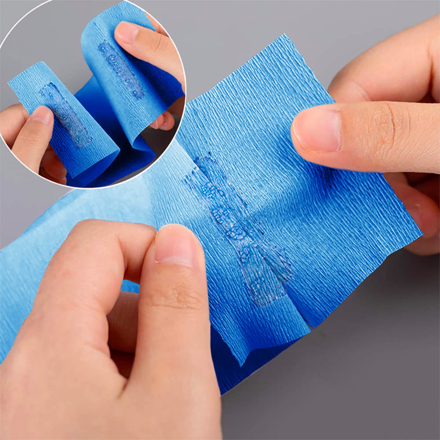 270 tiras para el cuello, banda elástica de papel para el cuello de peluquero, suministros de corte de cabello para peluquería, 2.5 x 11 pulgadas