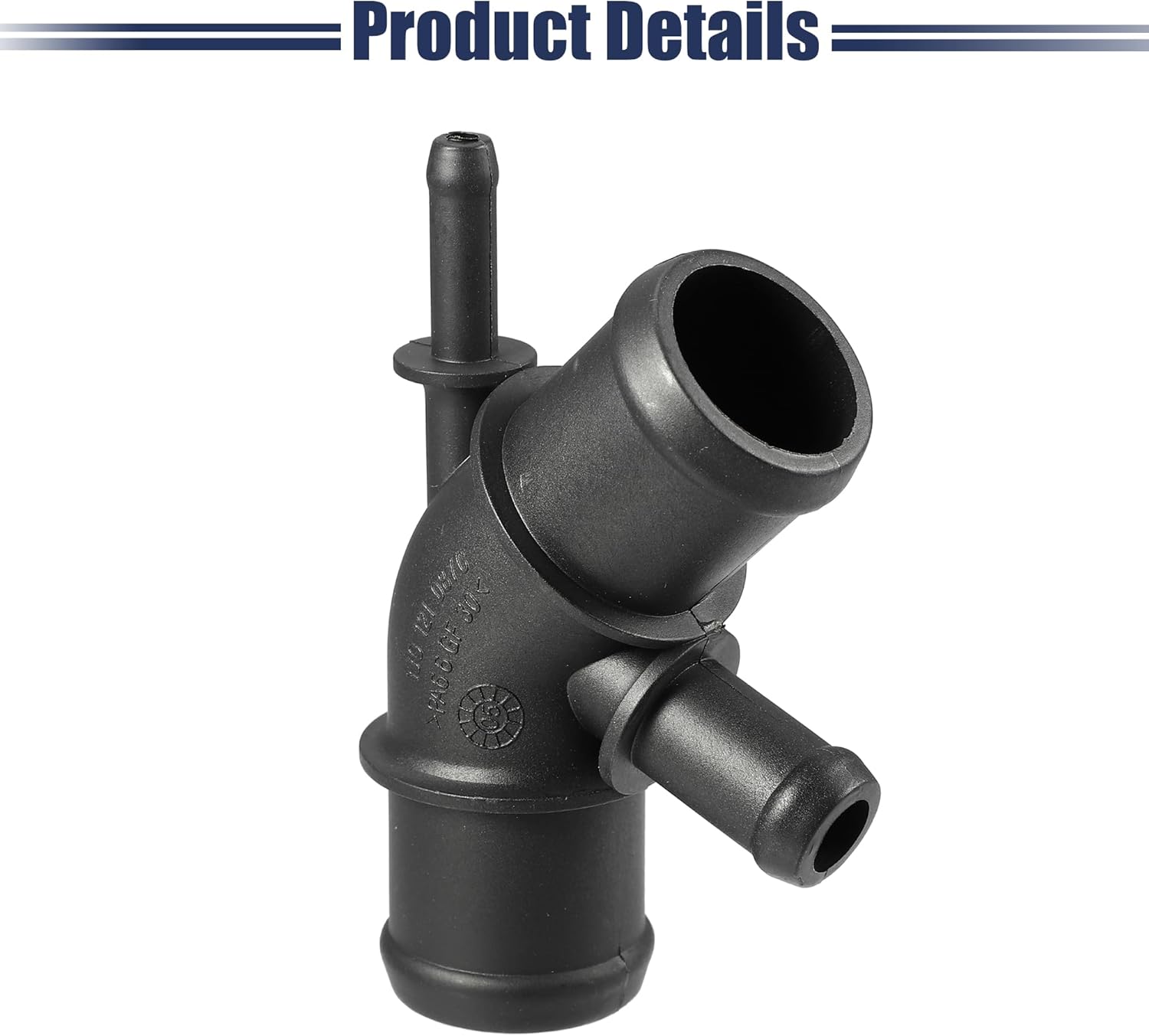 ACROPIX Conector de manguera de refrigerante para Audi TT 1.8L AT Quattro Base Convertible – Paquete de 1 Negro