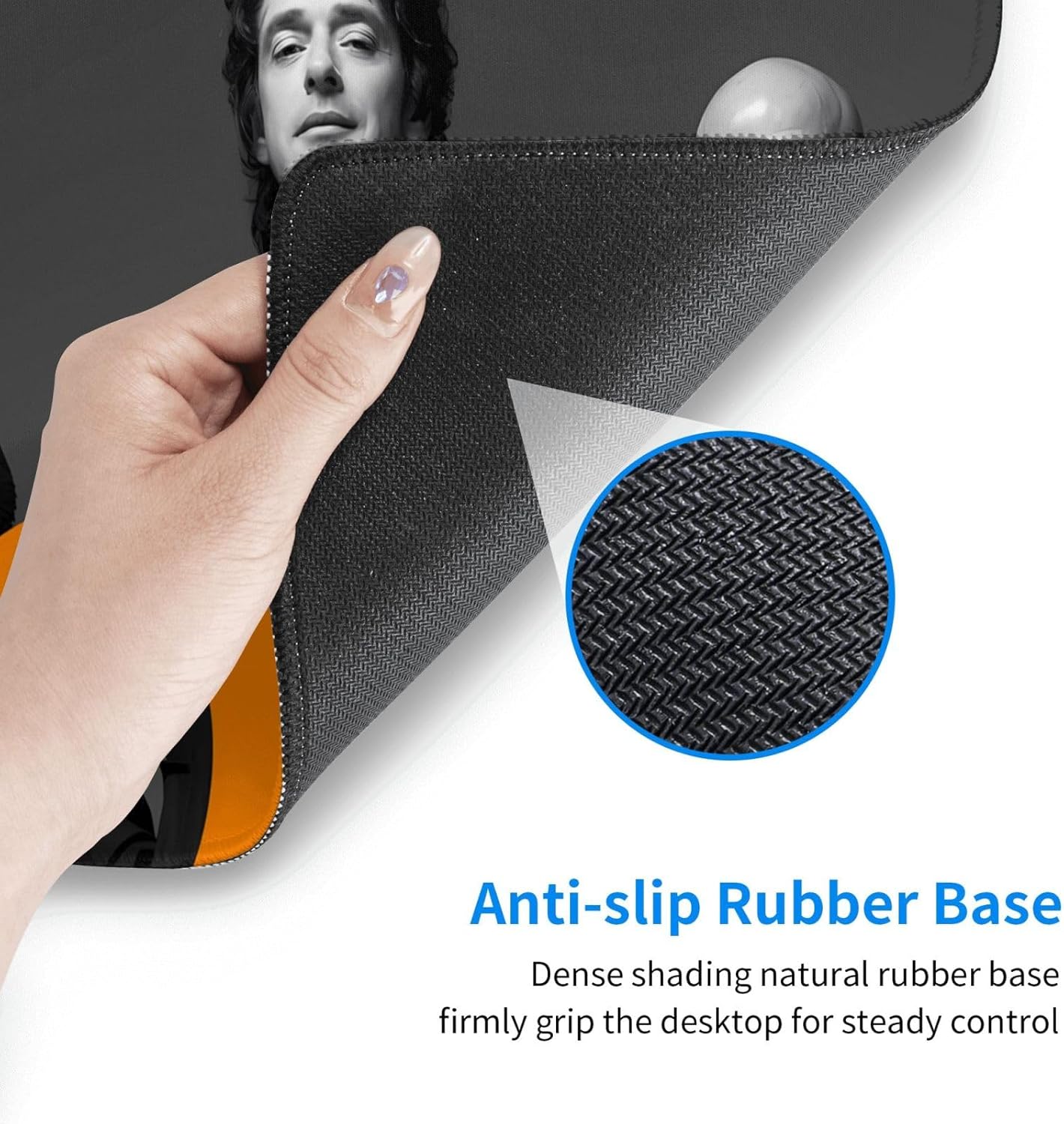 Soda Music and Stereo Mouse Pad Graphic Non-Slip Rubber Mouse Mat Extended Gaming Desk Mat