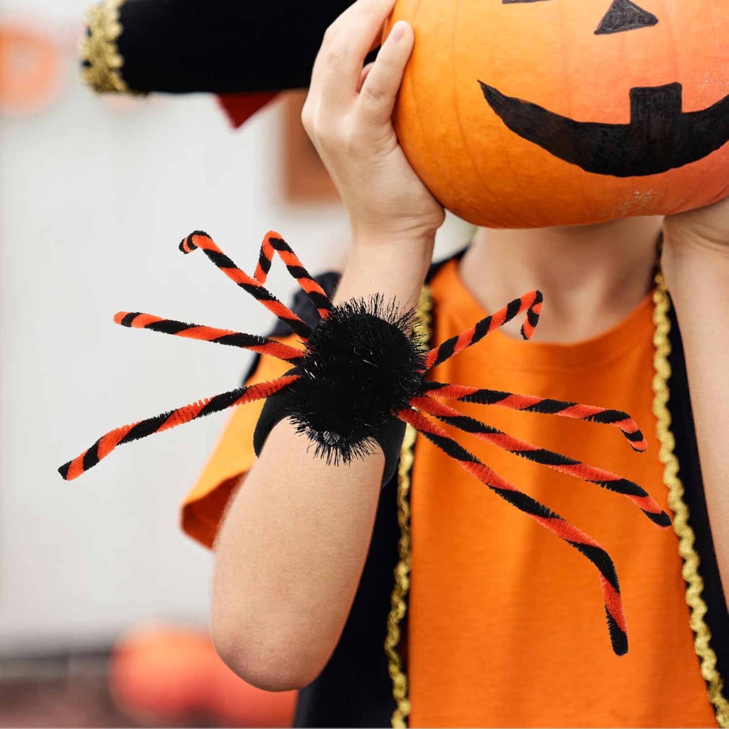 ibasenice Juguetes para adultos, 4 piezas, juguetes de Halloween, juguetes de maquillaje, anillos de dedo, pulsera, regalos para adultos, regalos de