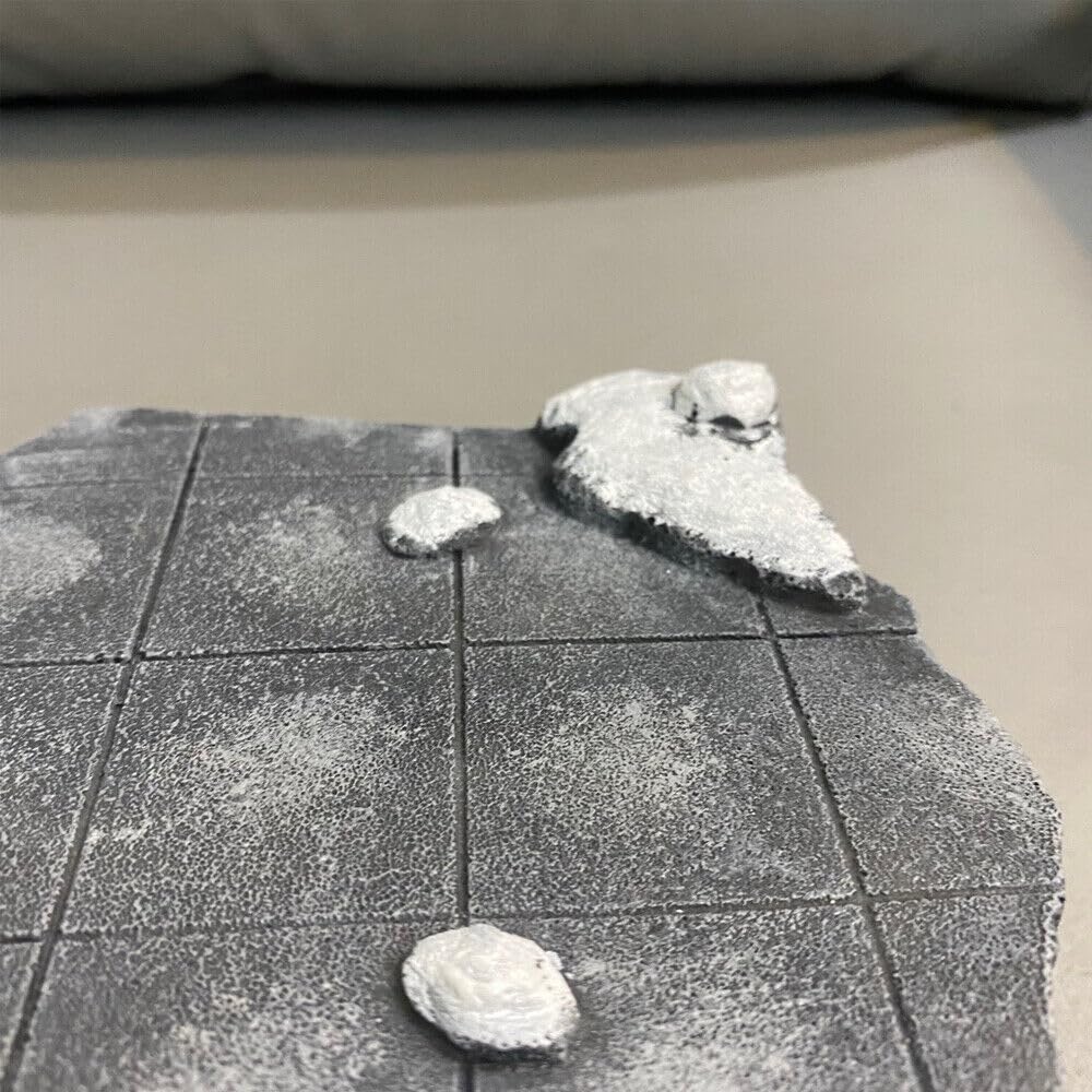 TEAMWILL Soporte de base de exhibición Escala 112 Base Plataforma para figuras de acción de anime unisex de 6 pulgadas, paisaje de nieve para bola