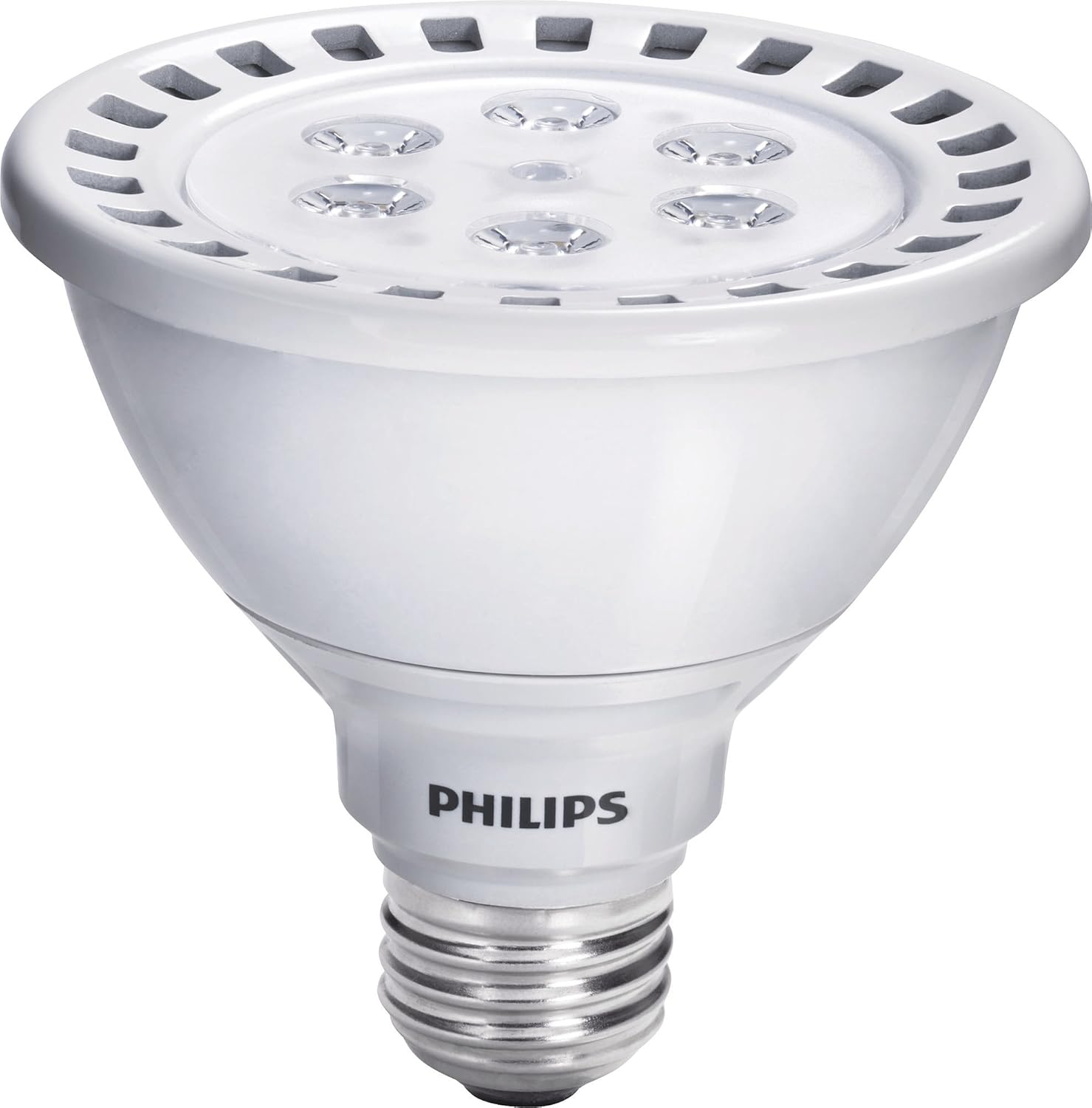 Philips 423467 – Bombilla LED regulable AirFlux PAR30S de 13 vatios, color blanco cálido