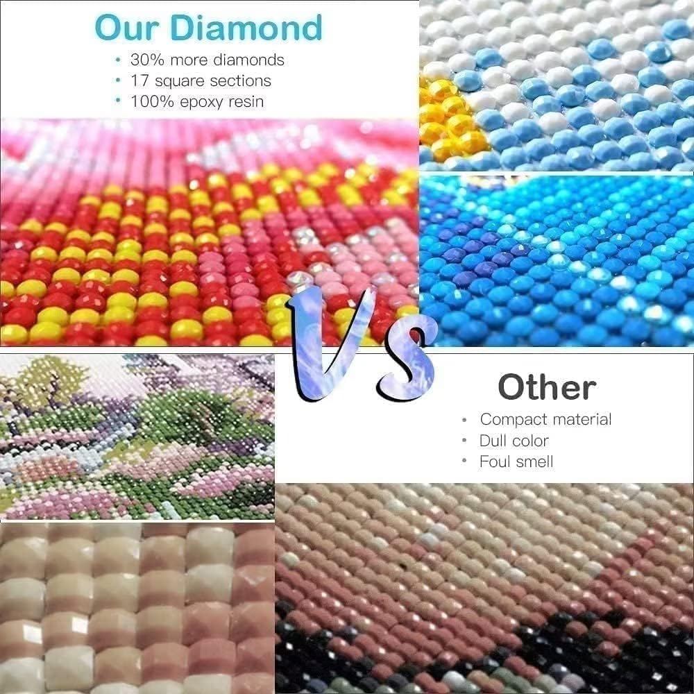 Lotus On The Water – Impresionantes kits de pintura de diamantes de imitación para adultos, 5D DIY redondo, punto de cruz, bordado de diamantes de