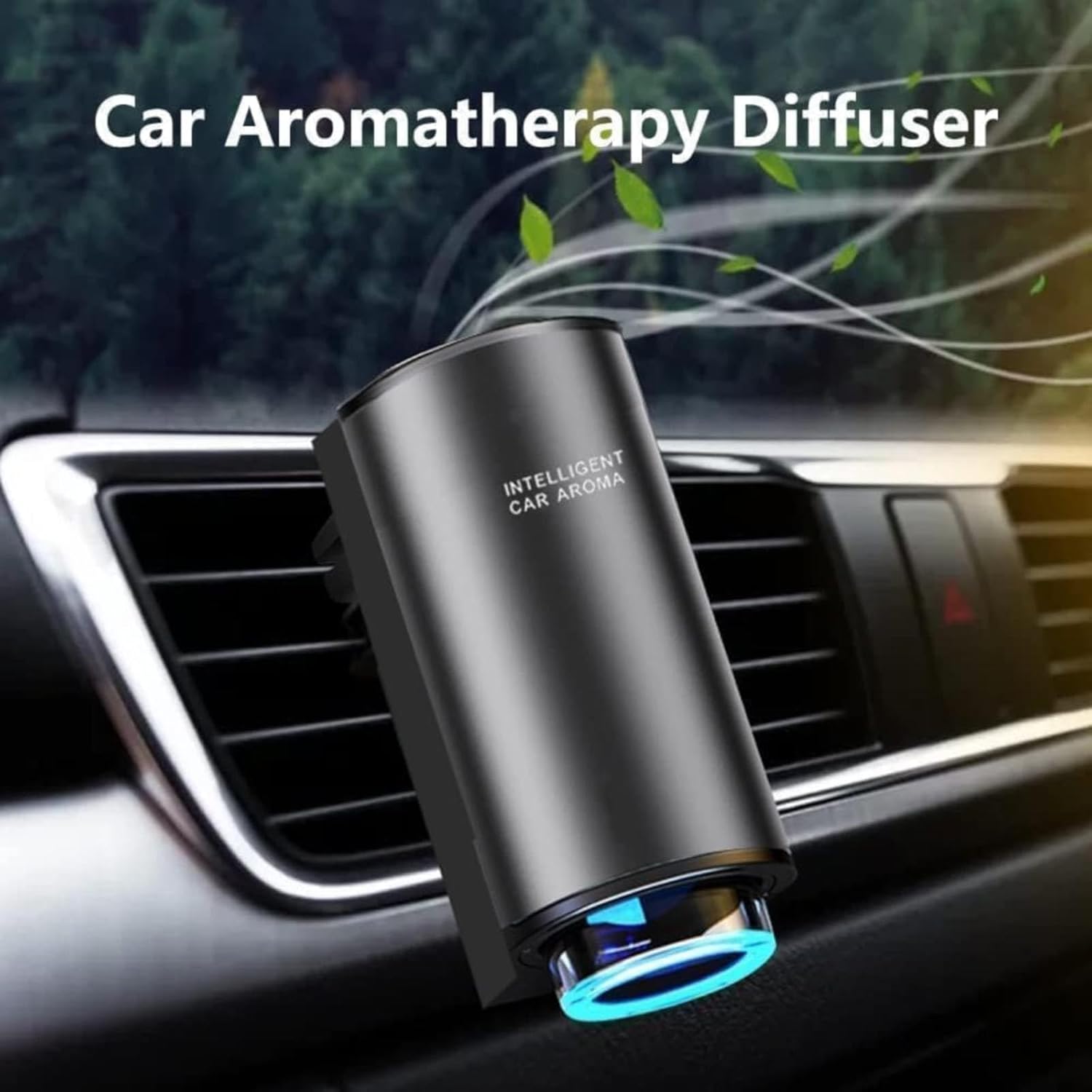 Ambientador automático para automóvil, difusor inteligente tres ajustables, aroma inteligente para automóvil, difusor de ambientadores (Coco Chanel)