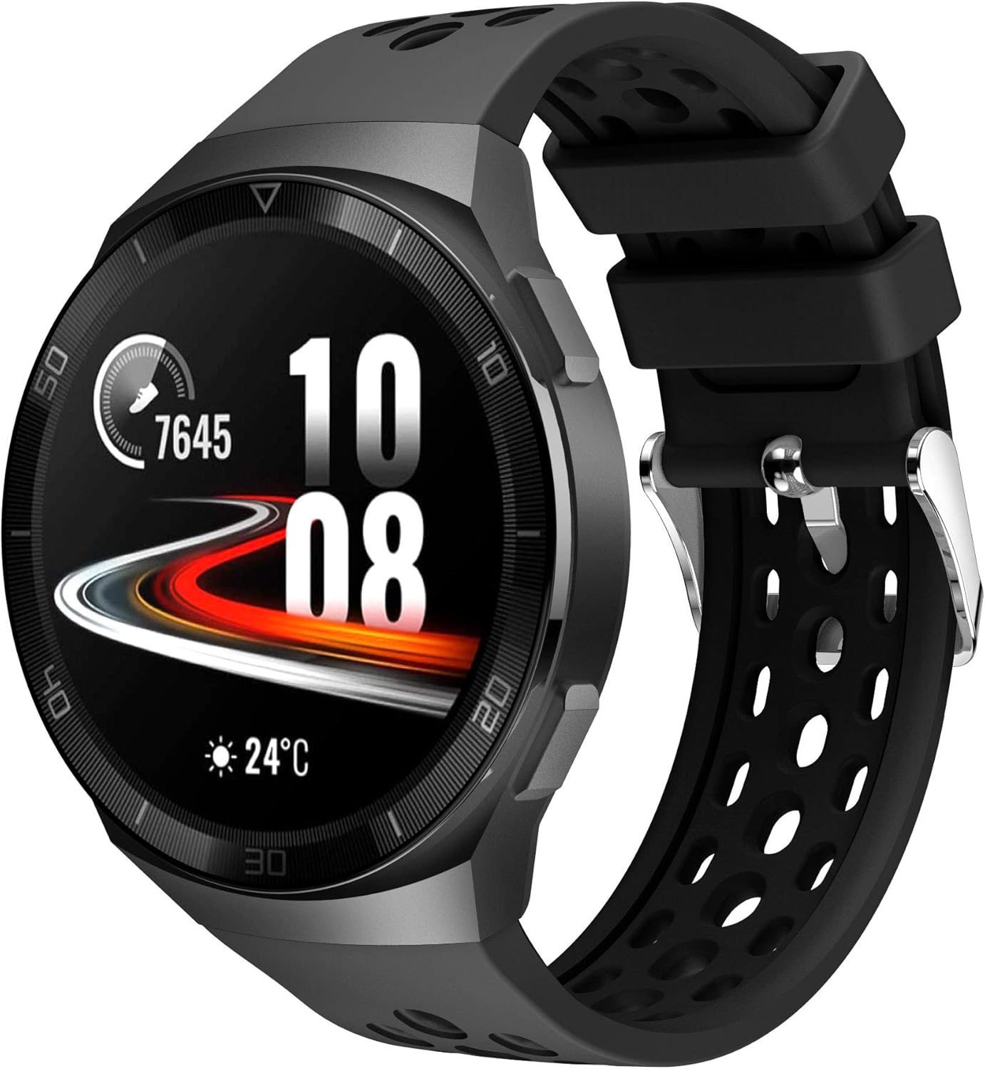 Senter Correas de repuesto compatibles con Huawei Watch GT2E, accesorio ajustable, pulsera deportiva de silicona suave para mujeres y hombres