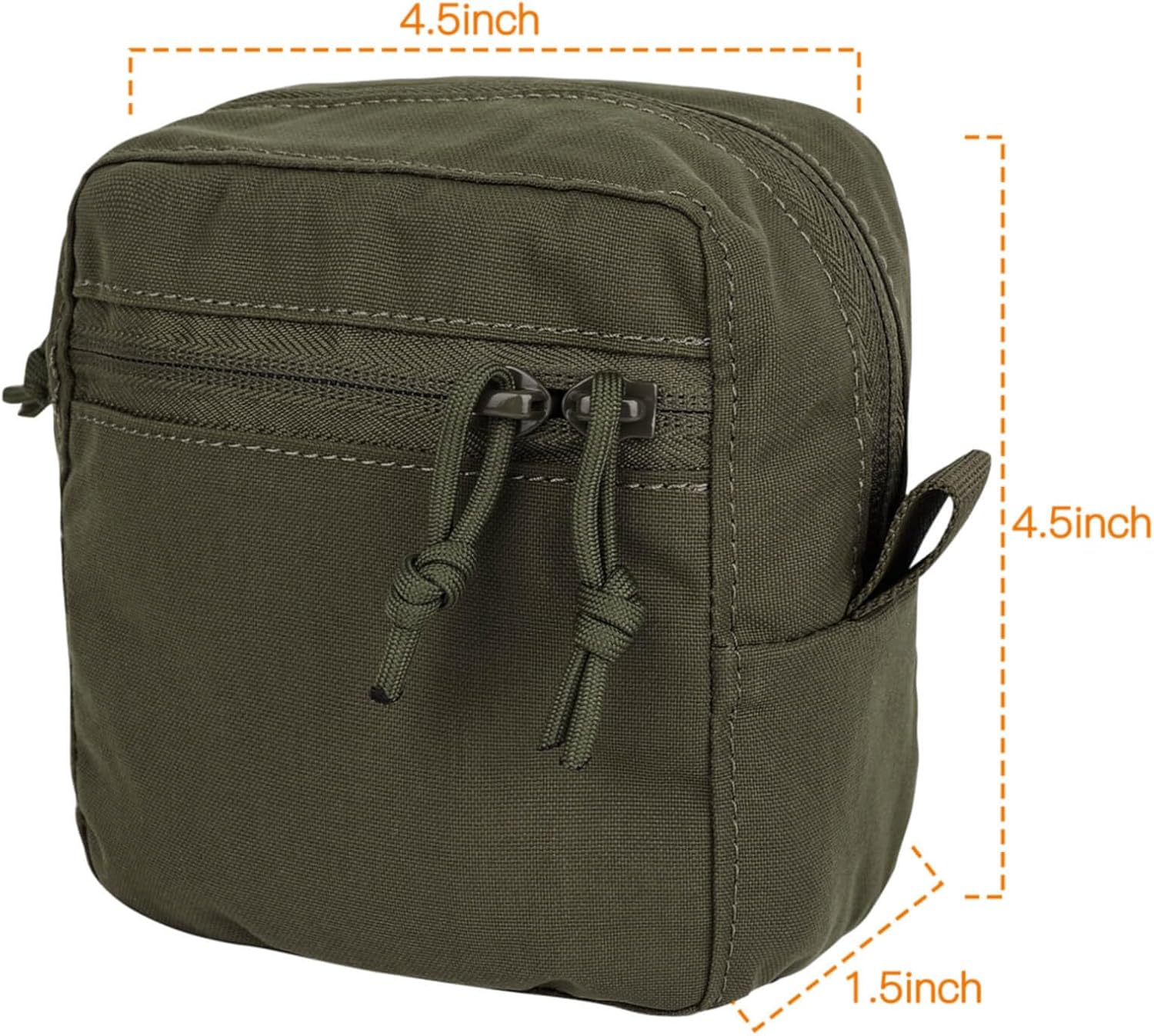 Bolsa de Gp, bolsas de administración de uso general, pequeña bolsa EDC para cinturón táctico y chaleco Molle como bolsa de almacenamiento expandida