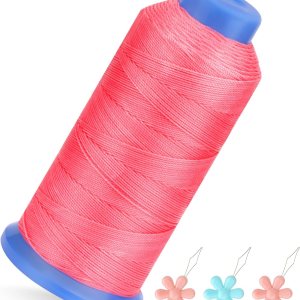 Hilos de cuentas de 0.022 in, 490 yardas, hilos encerados redondos, pulsera de cordón de poliéster, cordones de cuentas, hilos de poliéster Hilos de cuentas de 0.022 in, 490 yardas, hilos encerados redondos, pulsera de cordón de poliéster, cordones de cuentas, hilos de poliéster