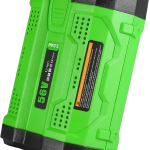 Reemplazo de batería de 3 .0 Ah para batería EGO de 56 V (verde) (1 paquete) Reemplazo de batería de 3 .0 Ah para batería EGO de 56 V (verde) (1 paquete)
