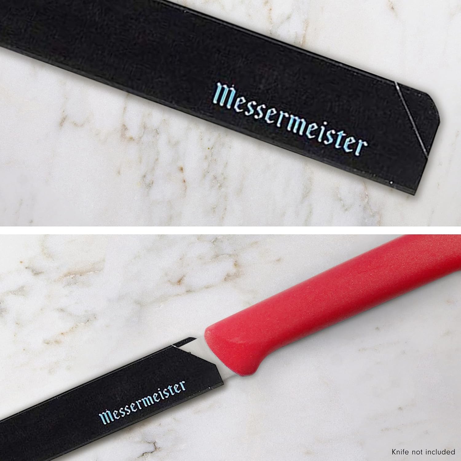 Messermeister – Juego de fundas para cuchillos, 4 pulgadas, Negro