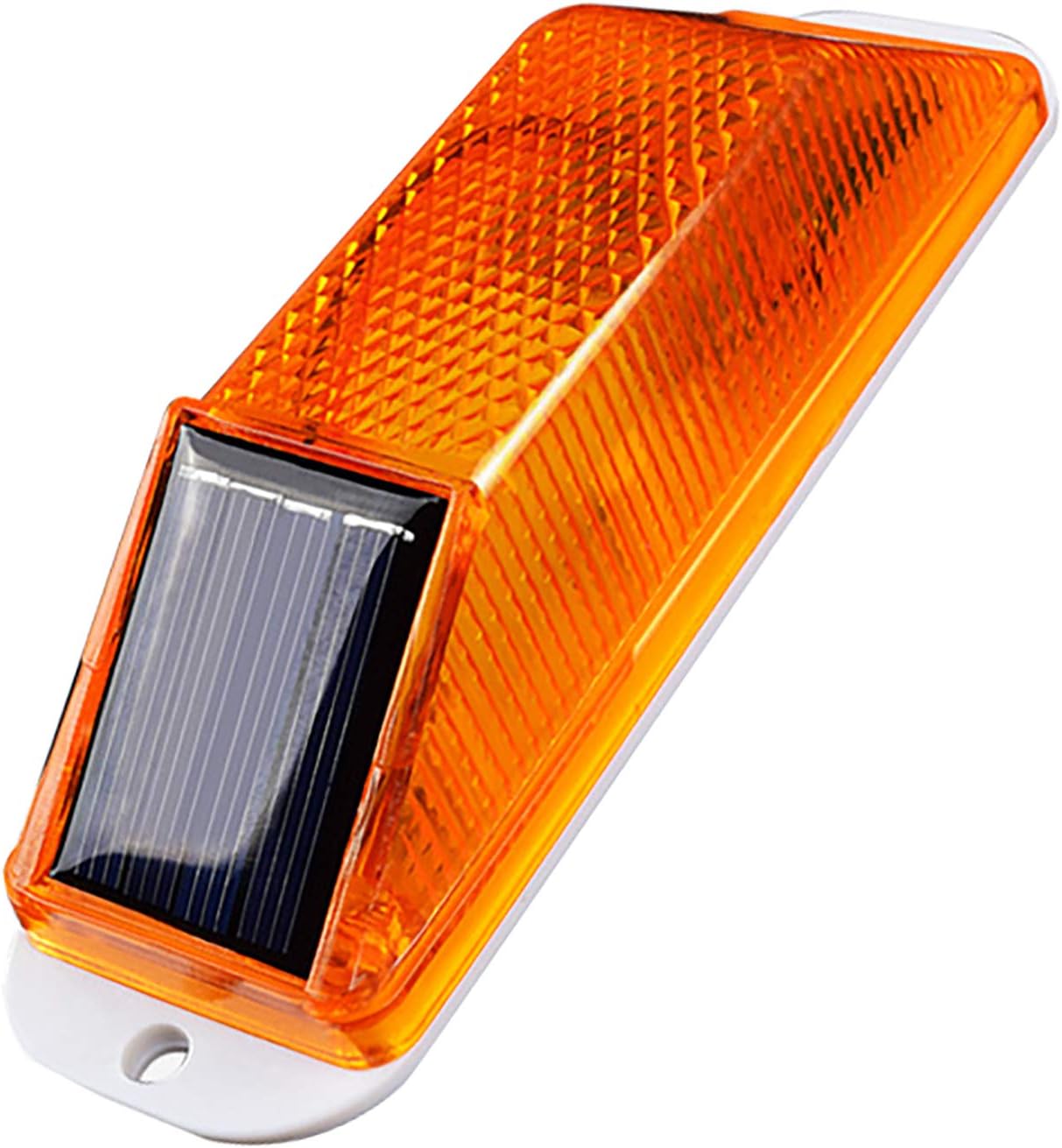 Luz de advertencia solar estroboscópica lámpara de advertencia LED sensible, superbrillante, impermeable, IP65, control de luz inalámbrico, baliza