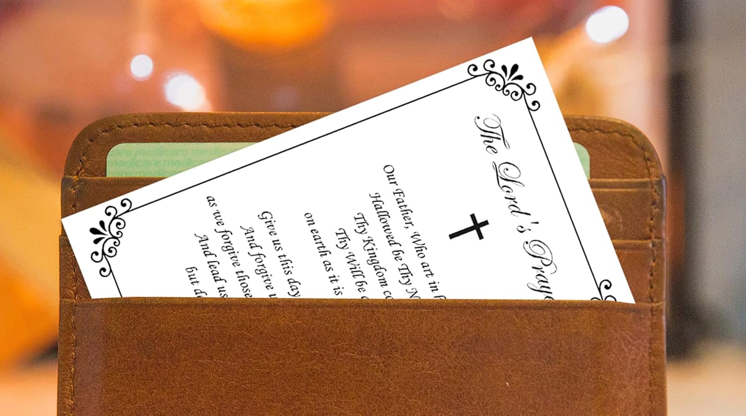 San Benito Católica Casa Bendición con San Benito de Nursia Tarjeta, llavero, la oración del Señor  Santo Patrón de Europa San Benito Percha de