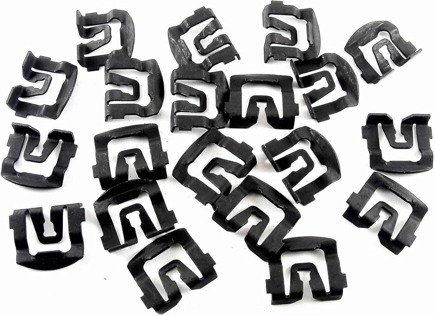 Ltymbtgx Clips de moldeo para parabrisas y ventana trasera 20 clips #026 C5ZZ6543413B C8AZ63642413A C6AB6242413A 0269550