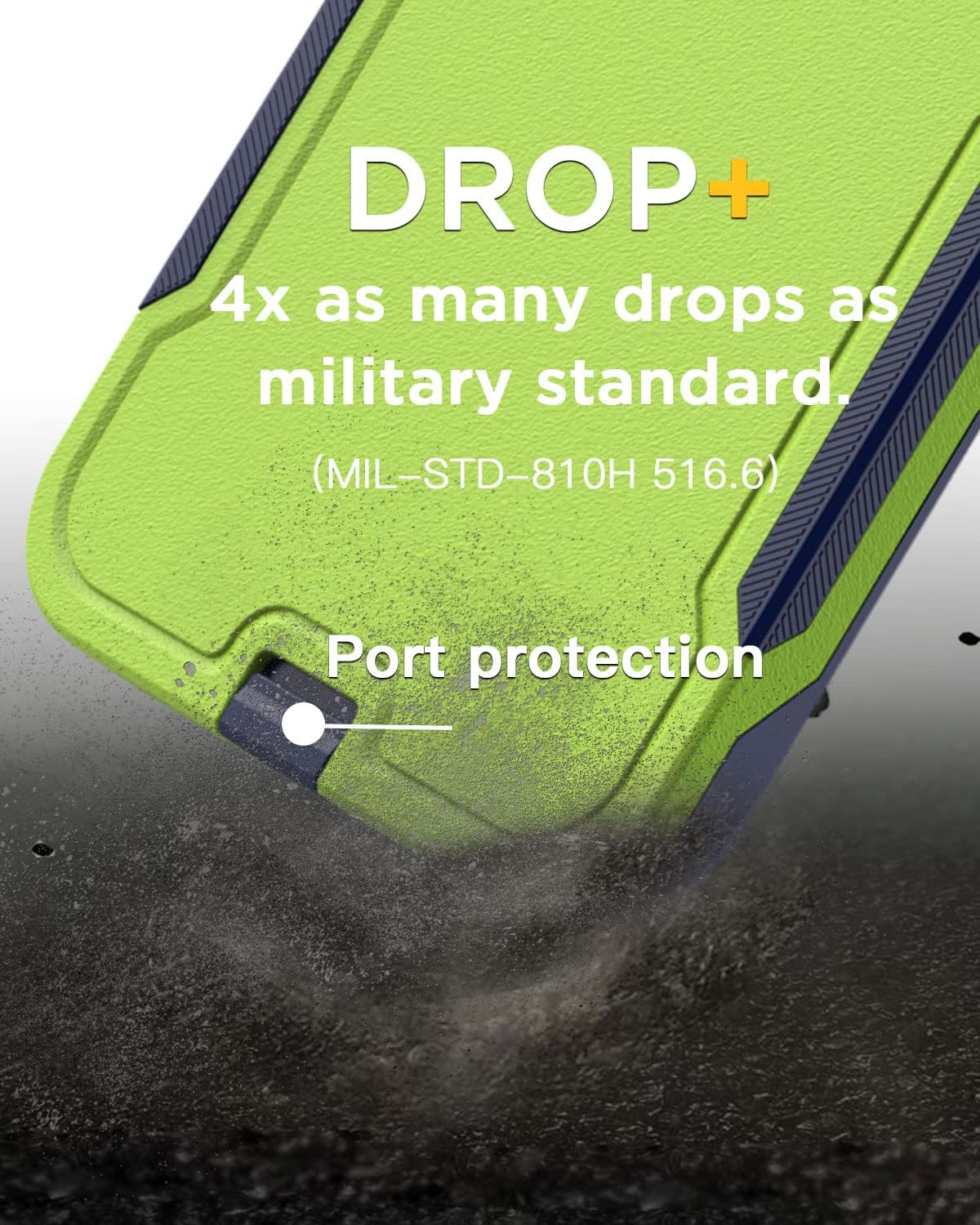 AICase Funda para iPhone 15 Plus con protector de pantalla de vidrio + lente de cámara, resistente protección contra caídas, cuerpo completo,