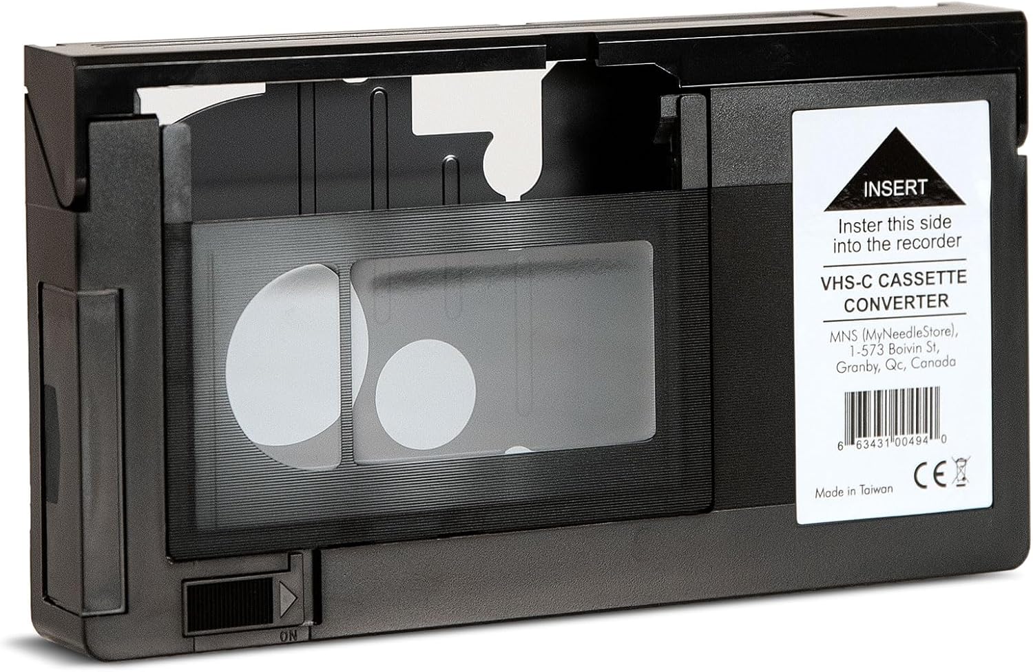 Adaptador de casete motorizado Vhs-c