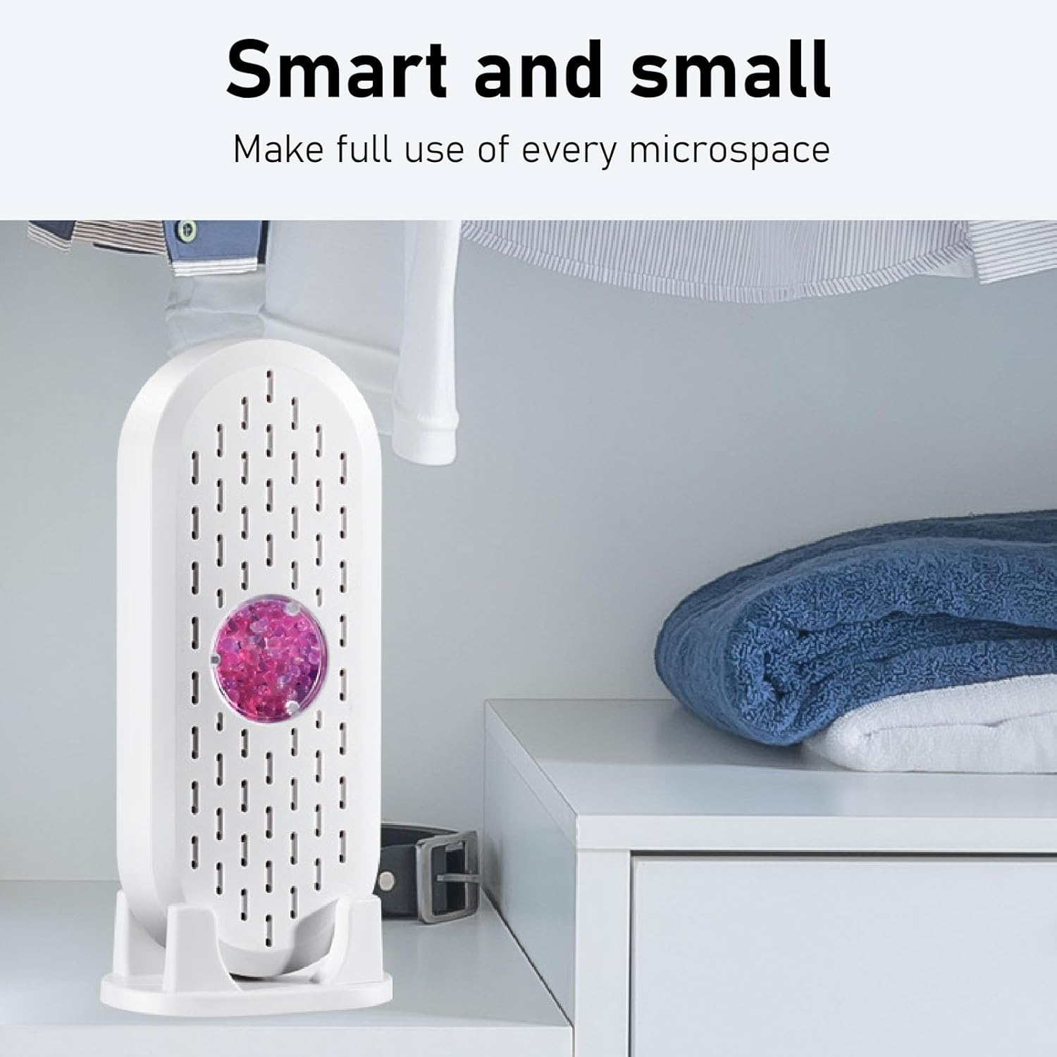 Mini absorbentes de humedad deshumidificadores eléctricos portátiles para armario de zapatos, efecto de deshumidificación rápida, 5W 6V