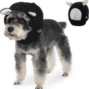 FUAMEY Orejeras para perros, calentador de orejas para mascotas, gorro de invierno de punto para la ansiedad, calmar, suave sombrero para perro, FUAMEY Orejeras para perros, calentador de orejas para mascotas, gorro de invierno de punto para la ansiedad, calmar, suave sombrero para perro,