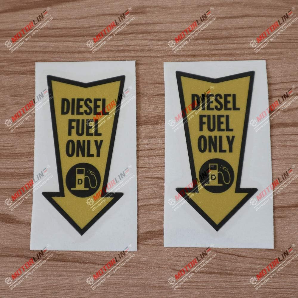 2 calcomanías reflectantes de 4 pulgadas con diseño de flecha hacia abajo, vinilo para coche, color amarillo y negro