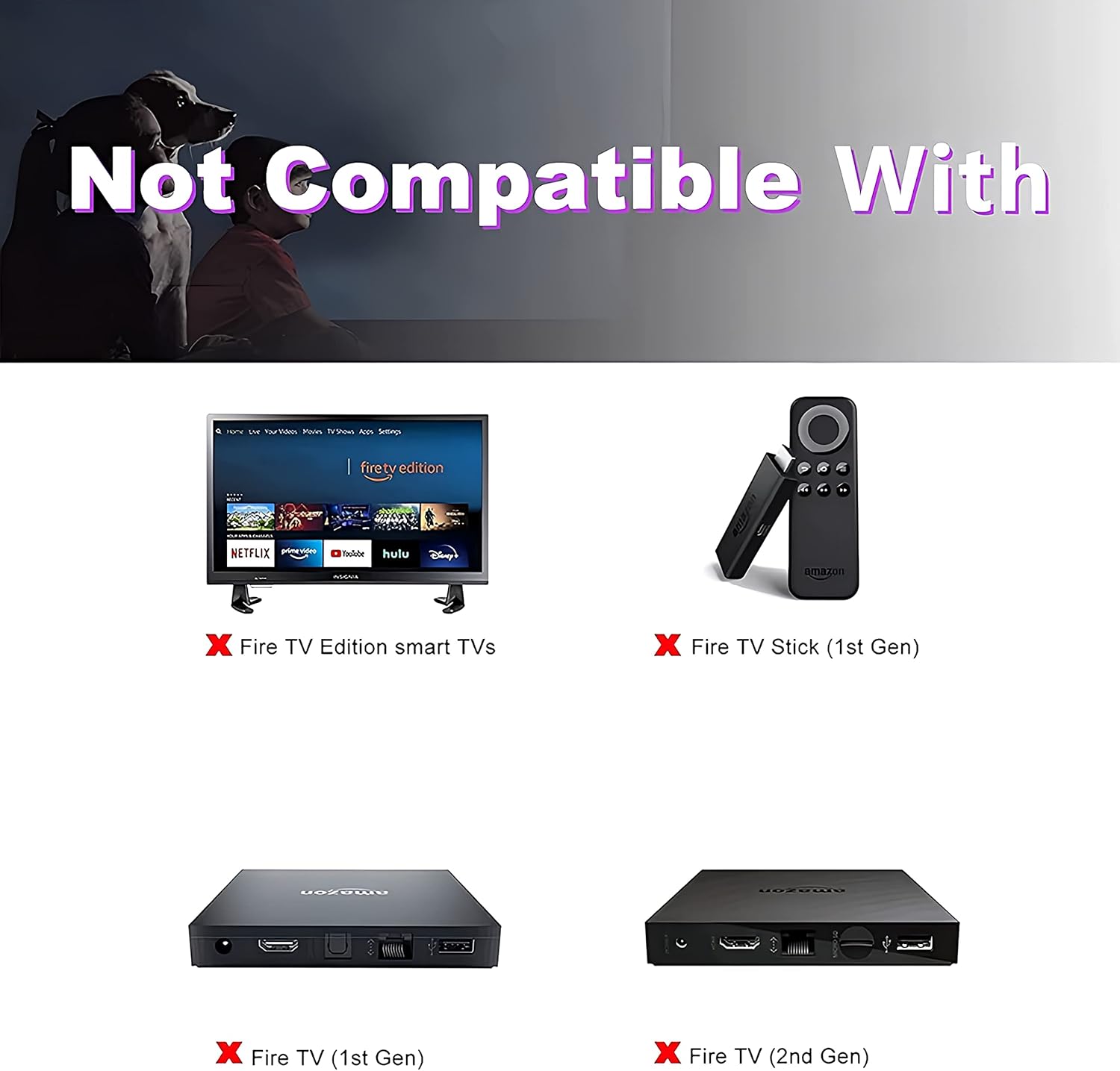 Remoto de voz de repuesto L5B83G con control remoto F -Stick compatible con F-TV Stick 4KMaxLiteCubeNo es para televisores Insignia, televisores