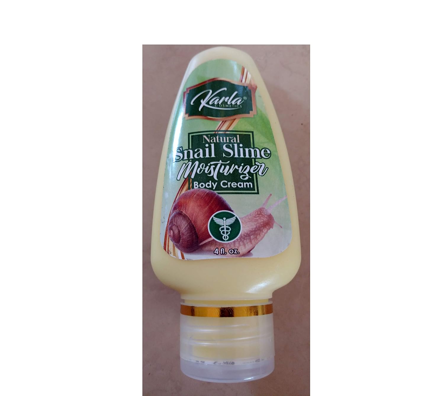 Natural Snail Slime – Crema corporal hidratante de 4 unidades, 4 onzas cada una