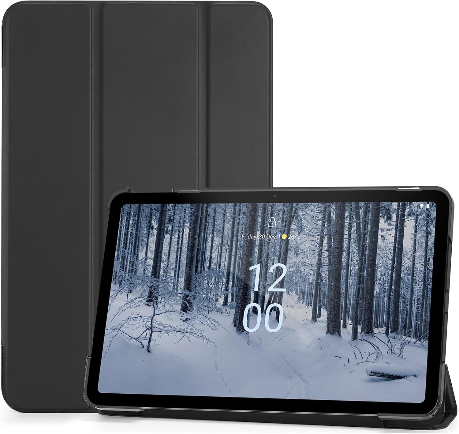 ProCase Funda para Nokia T21 Tablet de 10.36 pulgadas 2022, cubierta ligera delgada con soporte triple rígido Folio Case Smart Cover para Nokia