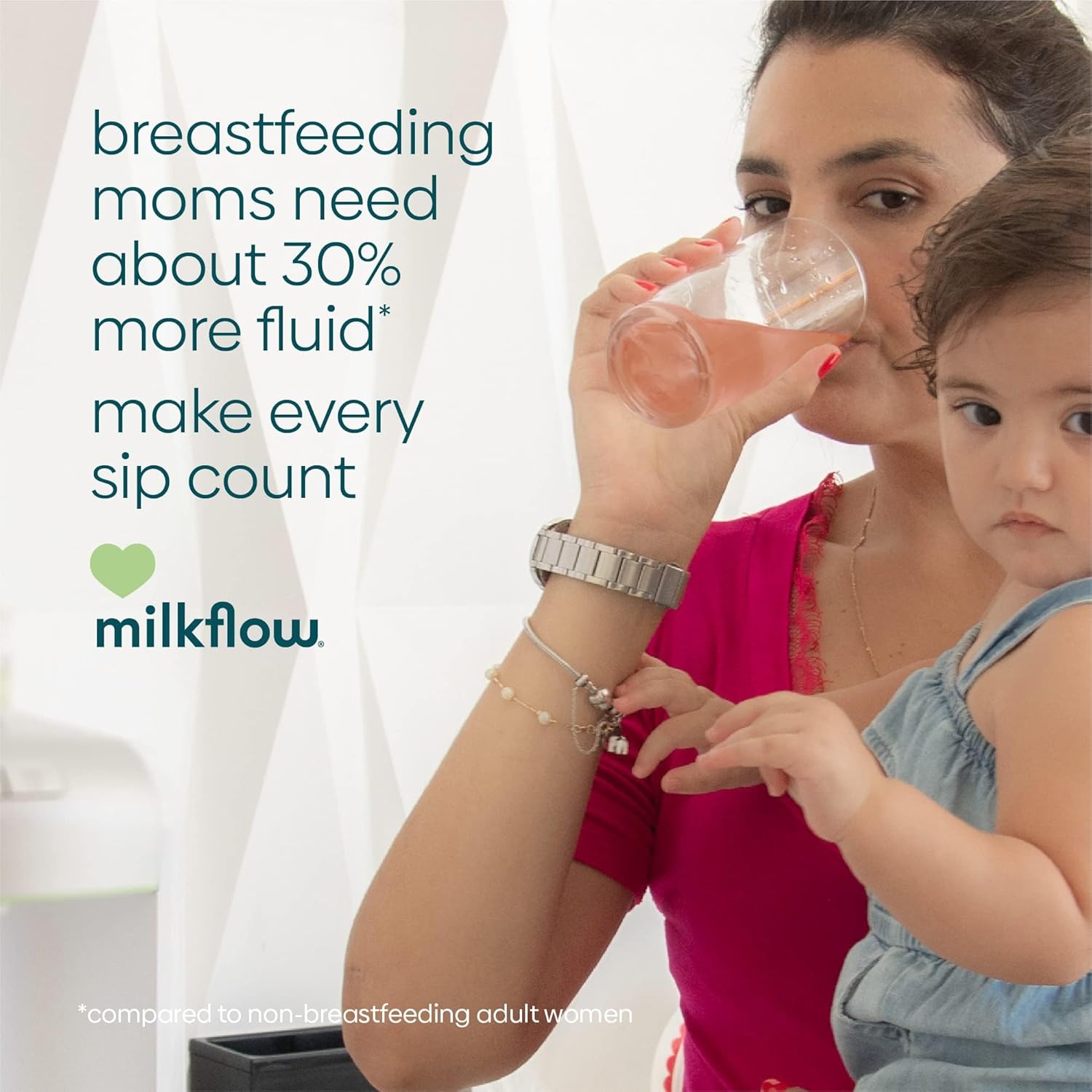 UpSpring Milkflow – Mezcla de bebida de suplemento para lactancia materna, sin fenogreco, moringa  Sabores de limonada de mora y lima de saúco