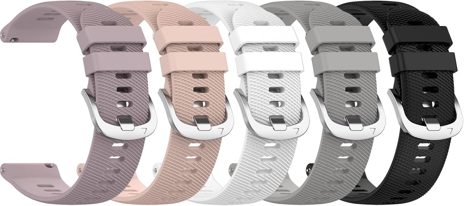 FitTurn Paquete de 5 correas de reloj compatibles con CITIZEN CZ Smart Touch Screen 1.732 in1.614 in, correa de muñeca de repuesto para CITIZEN CZ