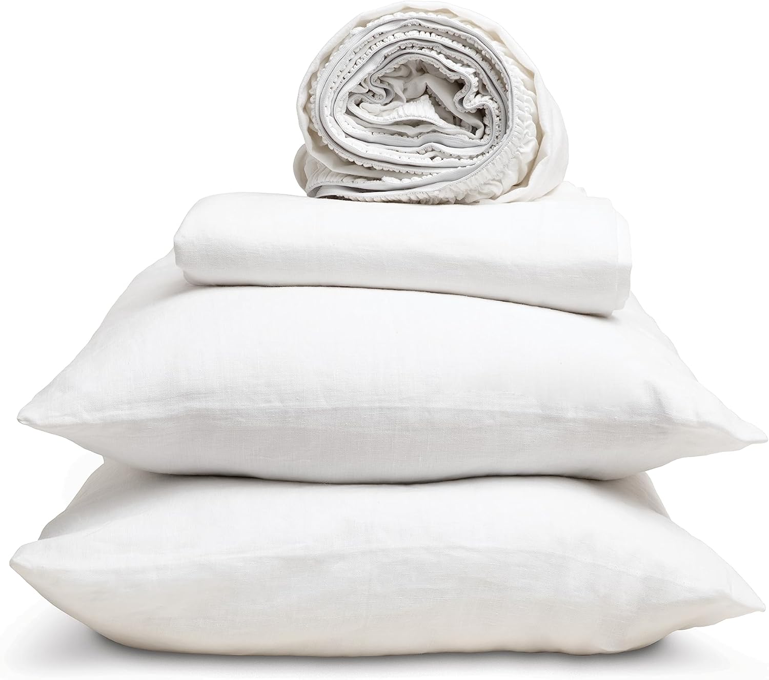 PureCare Dr. Weil – Juego de sábanas de cáñamo relajado de 3 piezas, 100% cáñamo, sábanas de lujo termorreguladoras naturalmente, individual XL,