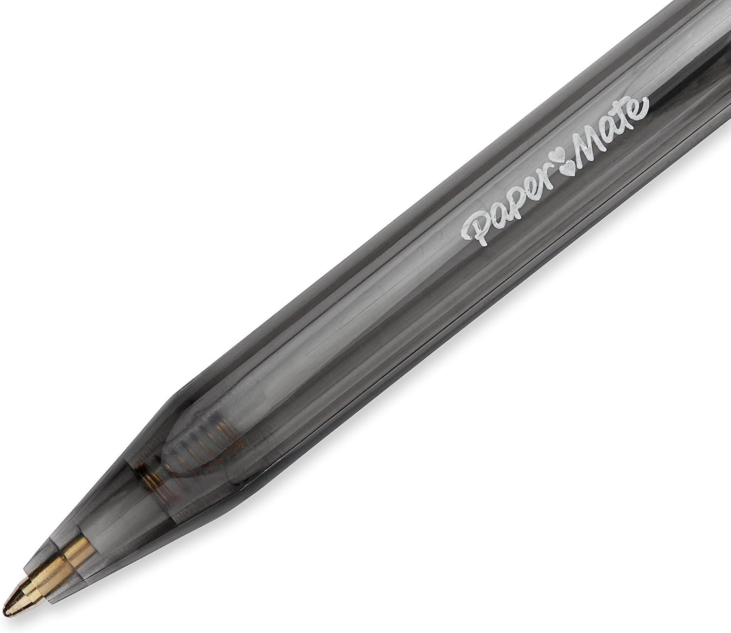 Paper Mate InkJoy 100RT – Bolígrafos retráctiles, punta media (0.039 pulgadas), color negro, 20 unidades