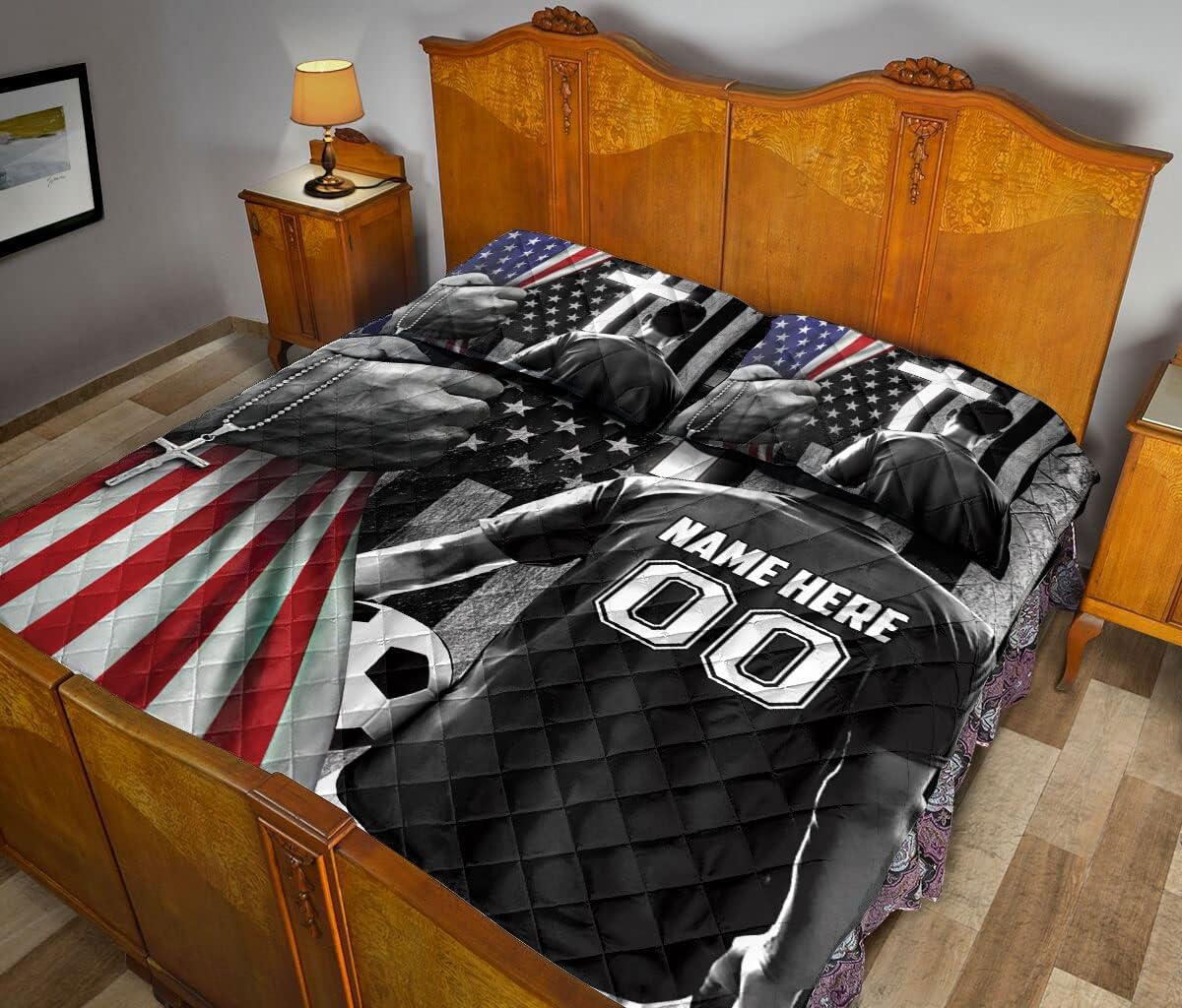 OhaPrints Juego de ropa de cama y fundas de almohada, juego de ropa de cama y funda de almohada, tamaño King, Queen, doble, individual, tamaño