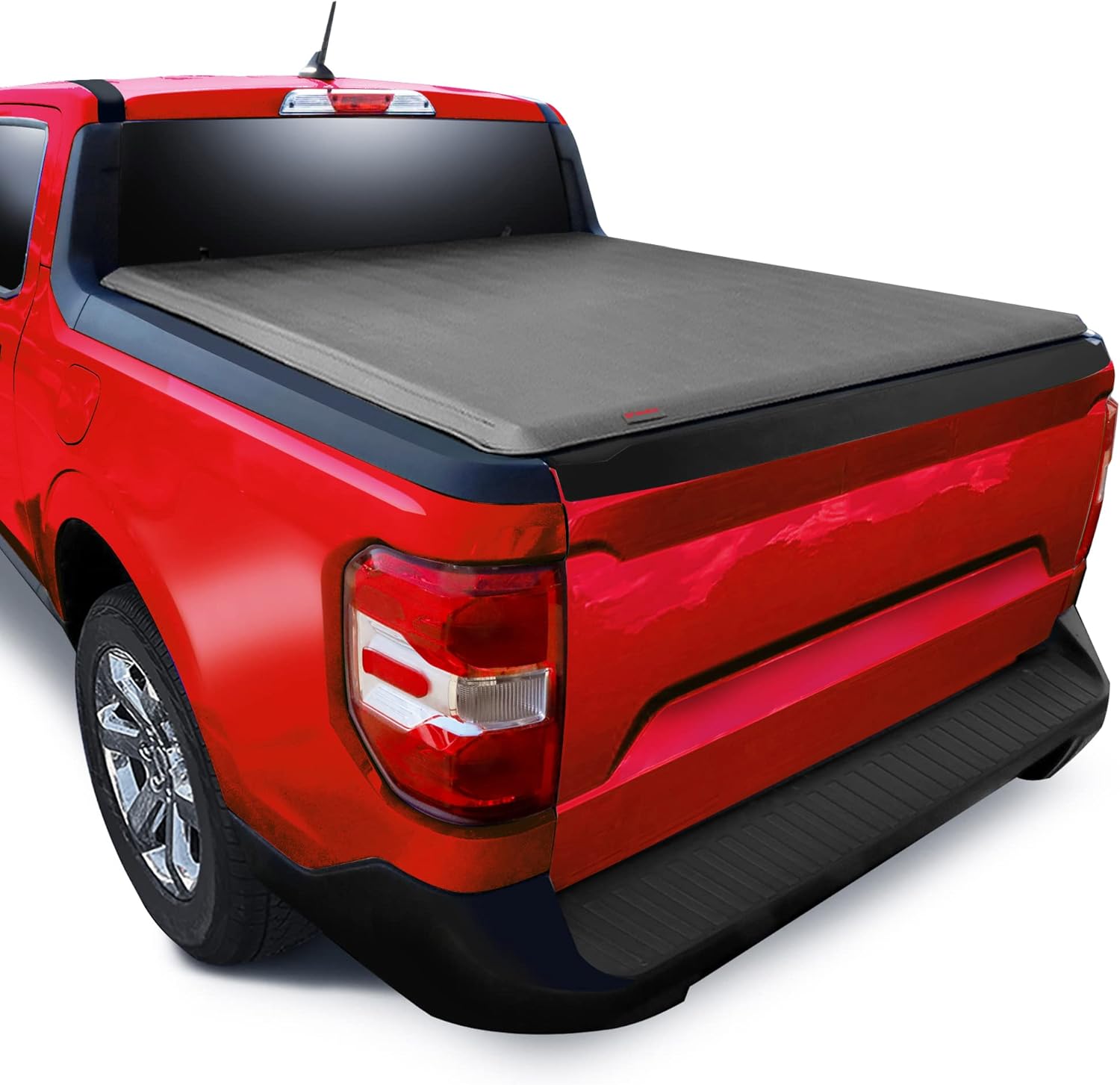 MaxMate Cubierta suave enrollable para caja de camioneta compatible con Ford Maverick 2022-2024  Caja de 4.5 pies (54 pulgadas)  TCF169061