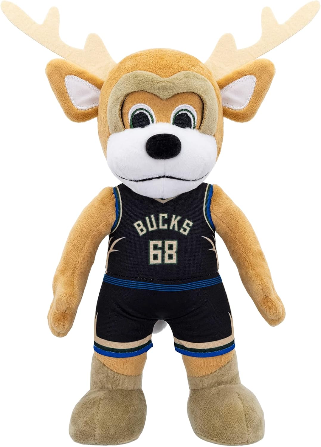 Bleacher Creatures Milwaukee Bucks Bango – Figura de peluche de mascota de la NBA de 10 pulgadas, una mascota para jugar o exhibir