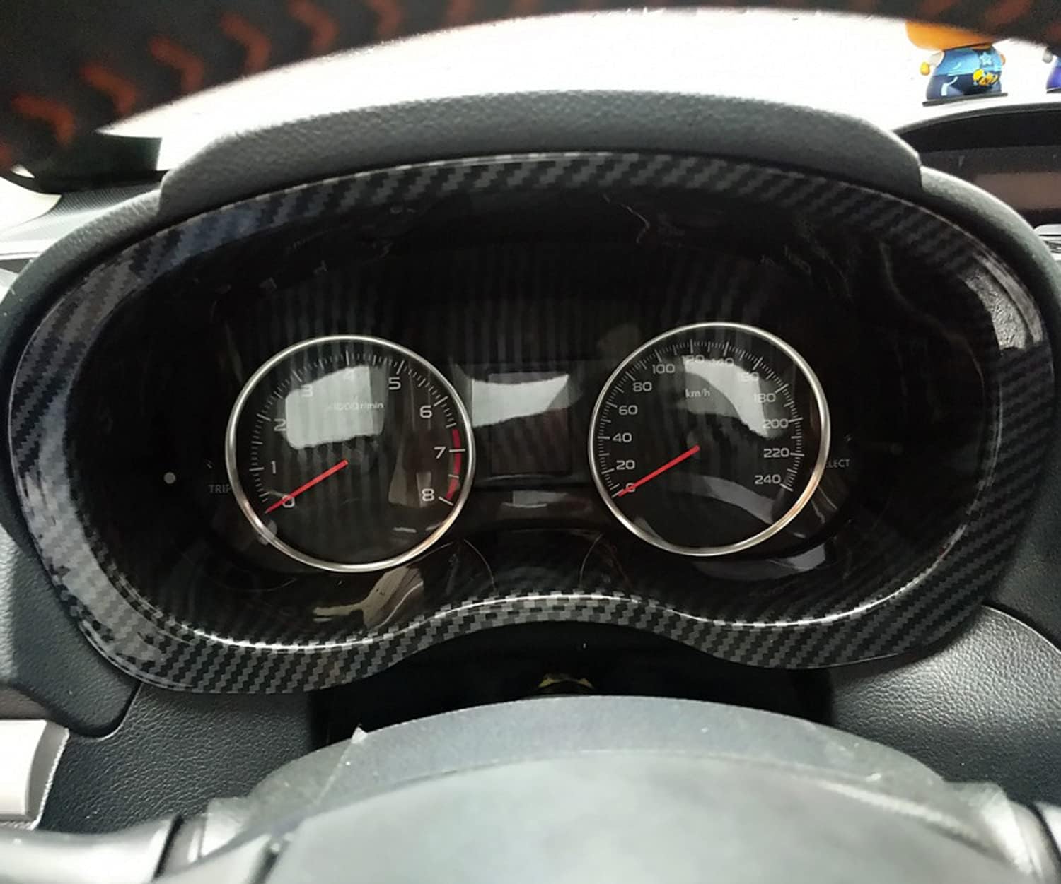 HIGH FLYING Para Subaru WRX STI 2015-2021, Forester 2014-2018, XV Crosstrek 2013-2017 Accesorios para el interior del automóvil, consolas centrales,