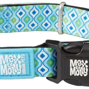 Max & Molly – Collar de neopreno acolchado suave con etiqueta de seguridad QR para mascotas, duradero, impermeable, antiolor, lavable a máquina, Max & Molly – Collar de neopreno acolchado suave con etiqueta de seguridad QR para mascotas, duradero, impermeable, antiolor, lavable a máquina,