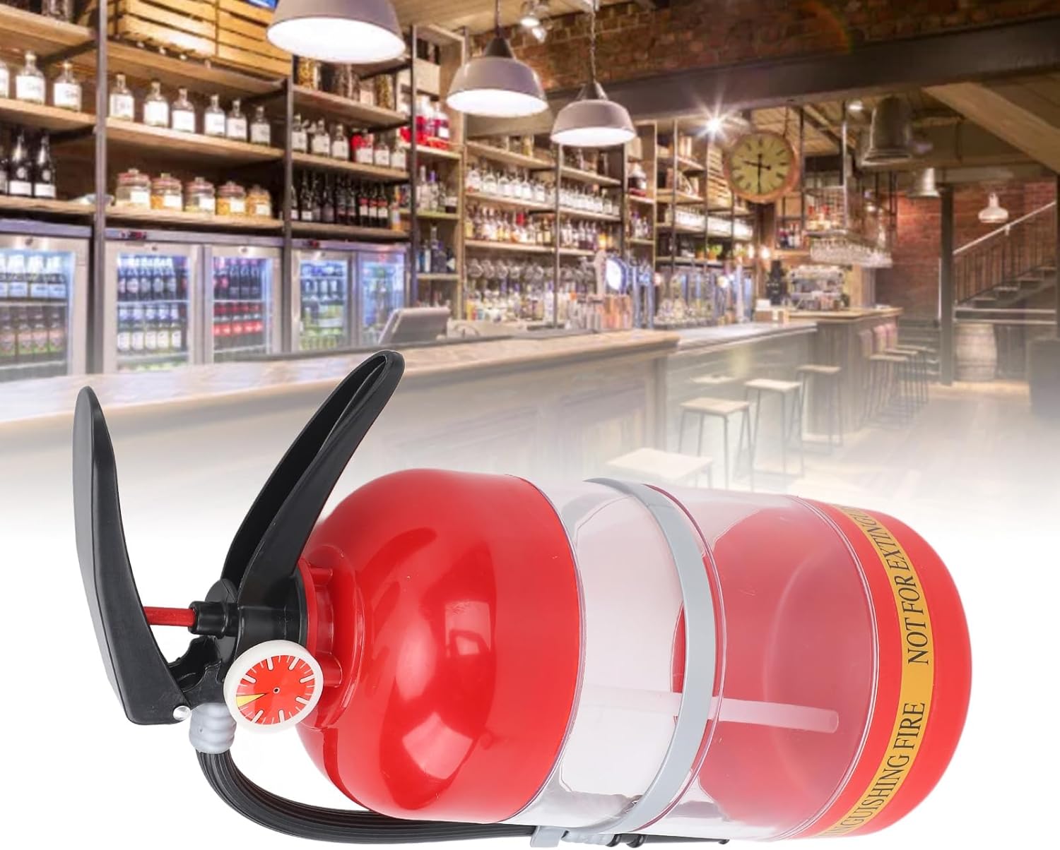 Dispensador de licor, contenedor extintor de incendios, dispensador de cerveza, barriles de agua, barra de bebidas, máquina de estante de licor para