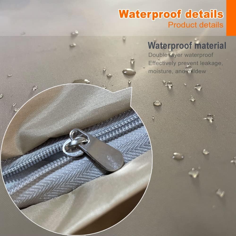 Funda de puf grande de lujo para sofá, puf, silla, puf, impermeable, redonda, funda para puf para sofá, cama, sofá, funda interior, puf, sin relleno