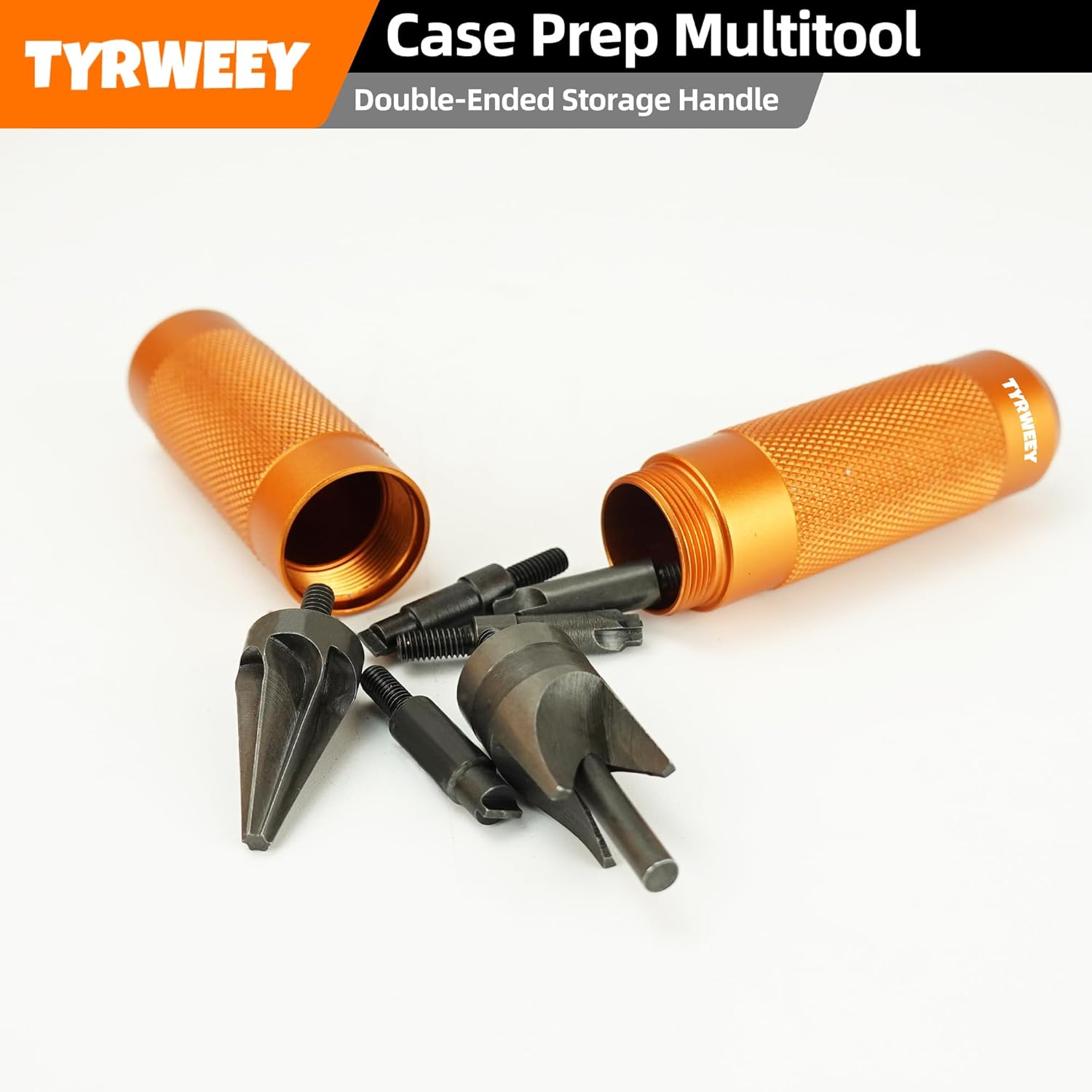 Case Prep Multiherramienta, herramientas de desbarbado de chaflán para recargar, escariadores de bolsillo y limpiadores para quitar engarces