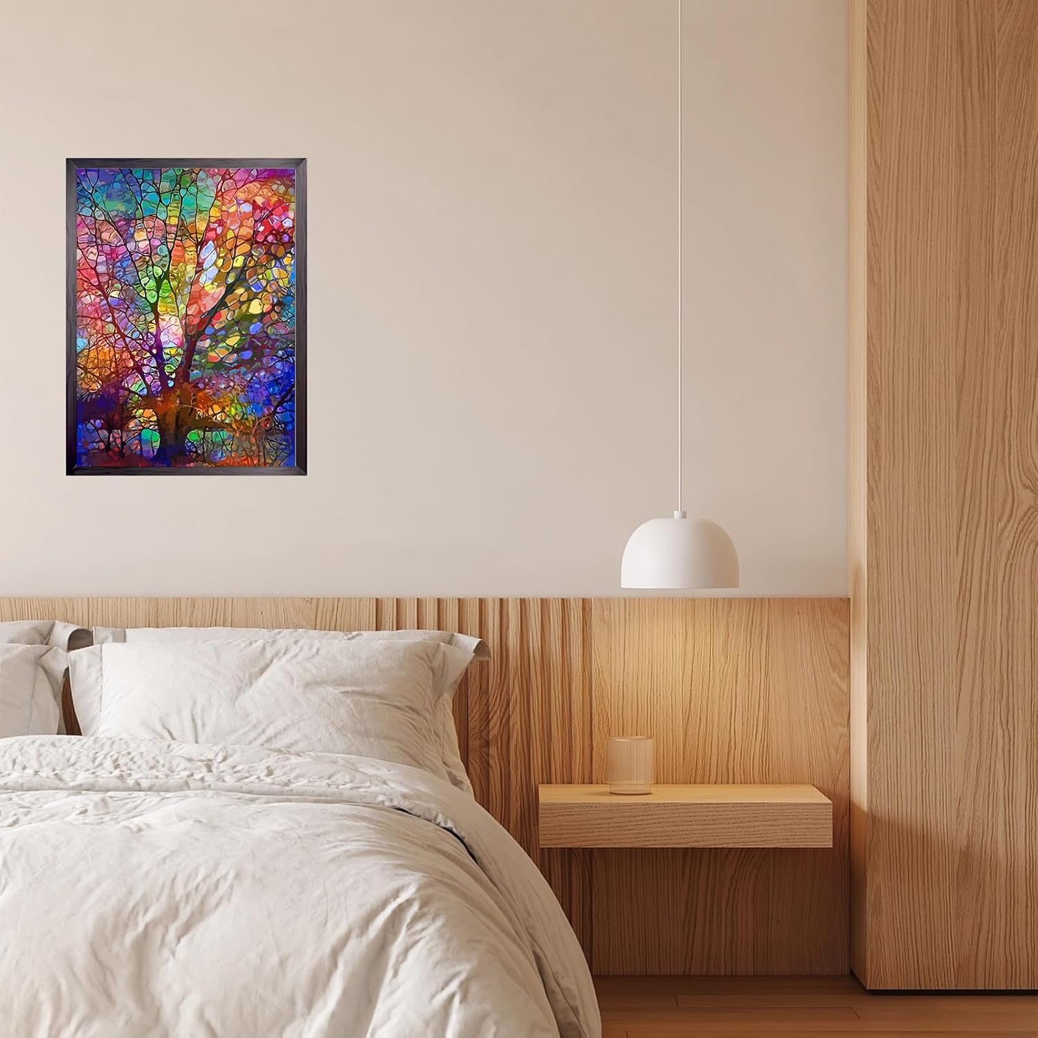 YUE ZHE Kits de arte de diamantes para adultos, árbol de la vida, kit de pintura de diamantes de perforación completa, puntos de diamante 5D,