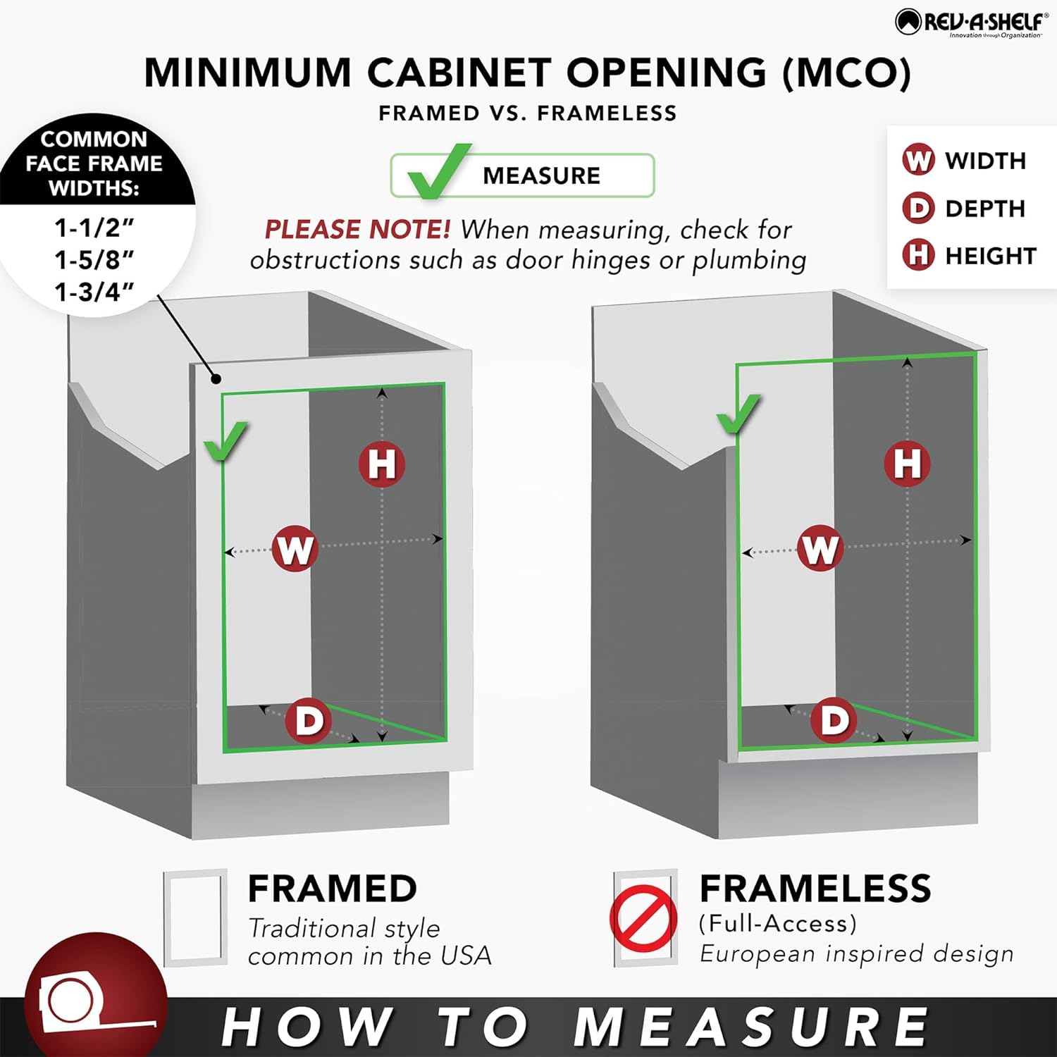 Barras de closet ajustables y abatibles, marca Rev-A-Shelf