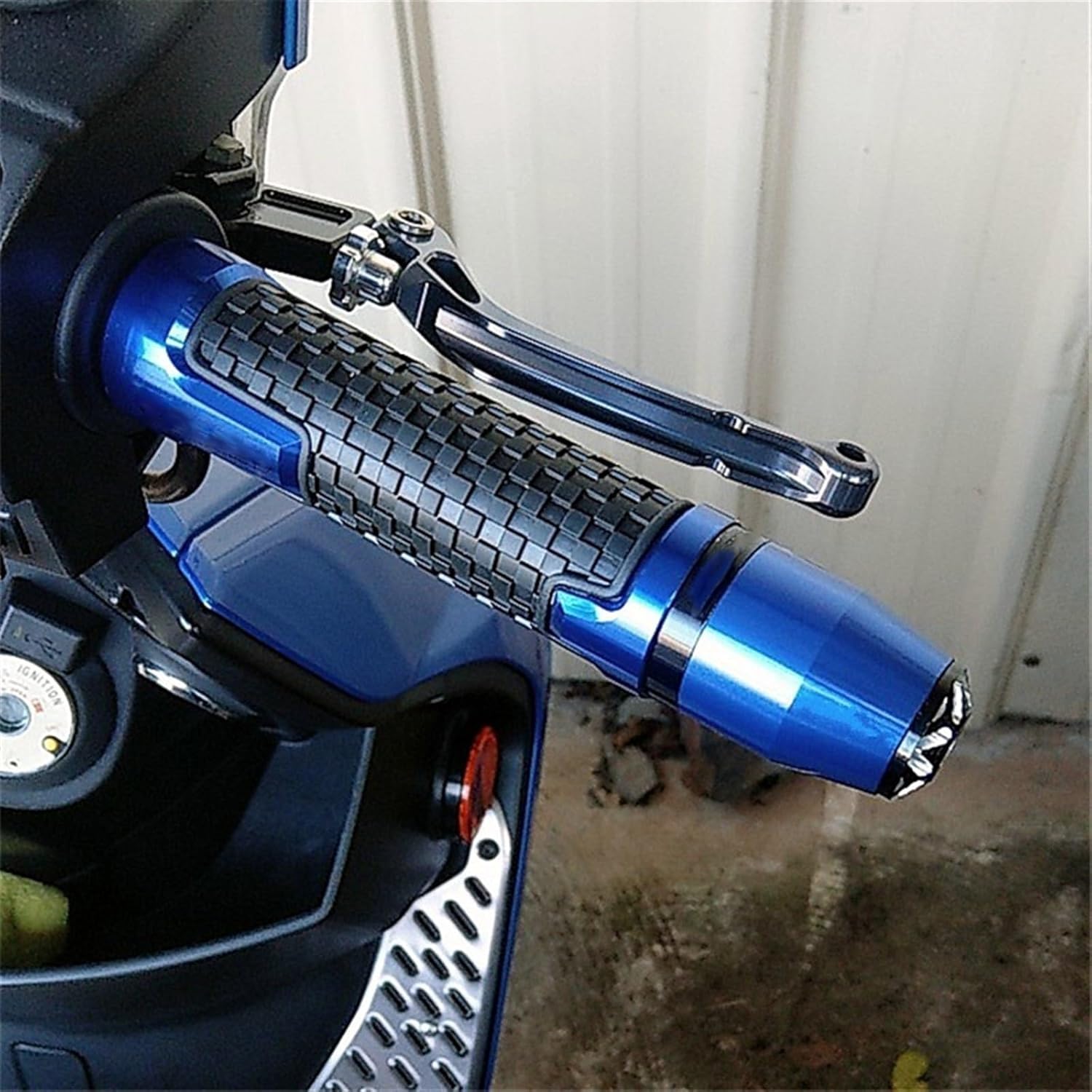 for YAMAHA Xmax X-MAX 125 250 300 400 XMAX125 XMAX250 XMAX300 78″ 22mm Motorcycle Handlebar Grips End Handle Bar Cap End Plug