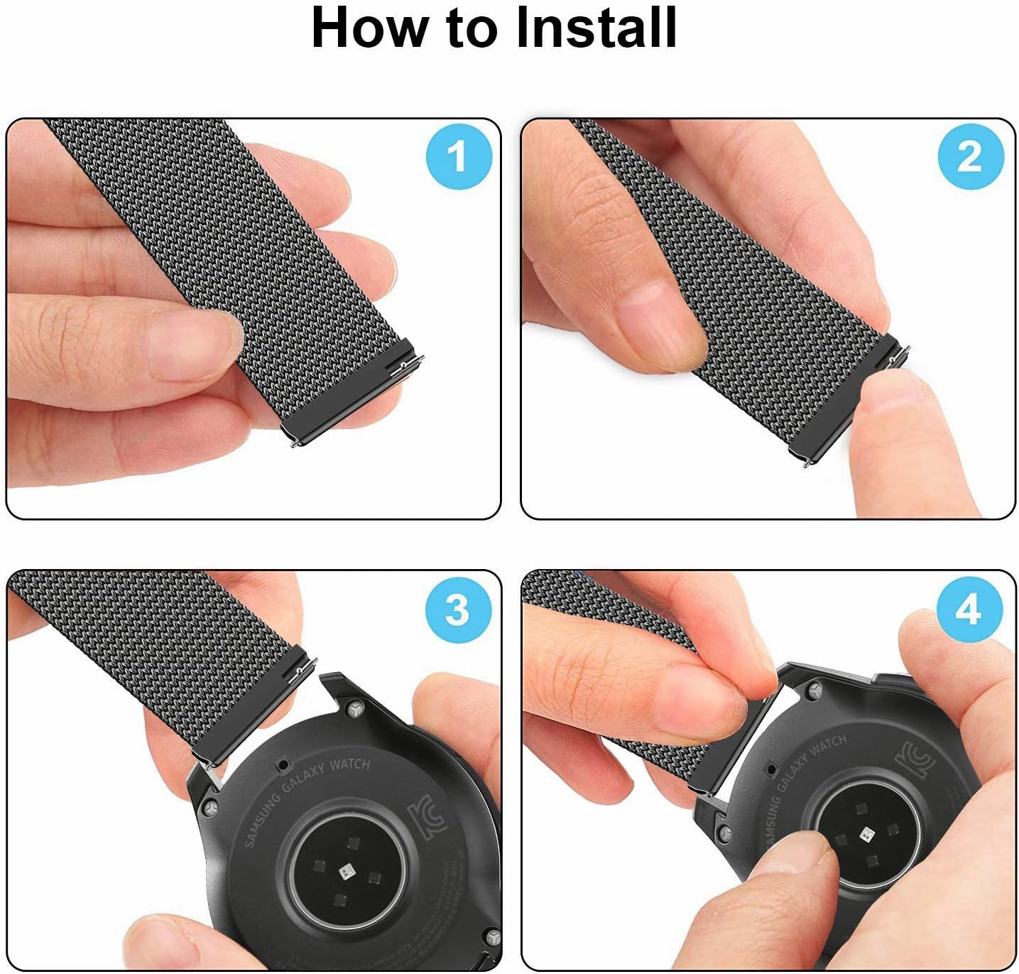 Harikiri Correa compatible con Amazfit GTS 4 MiniGTS 4GTS 3GTS 2eGTS 2 MiniGTS 2GTS