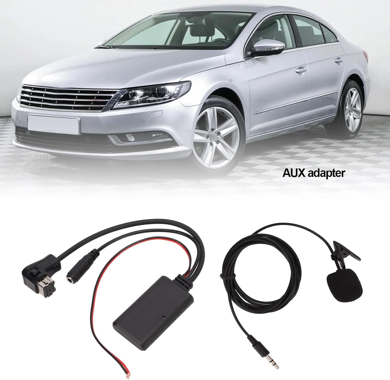 Fydun Pioneer Adaptador Bluetooth Bluetooth inalámbrico AUX conector para audio módulo estéreo cable de audio estéreo adaptador de entrada AUX con