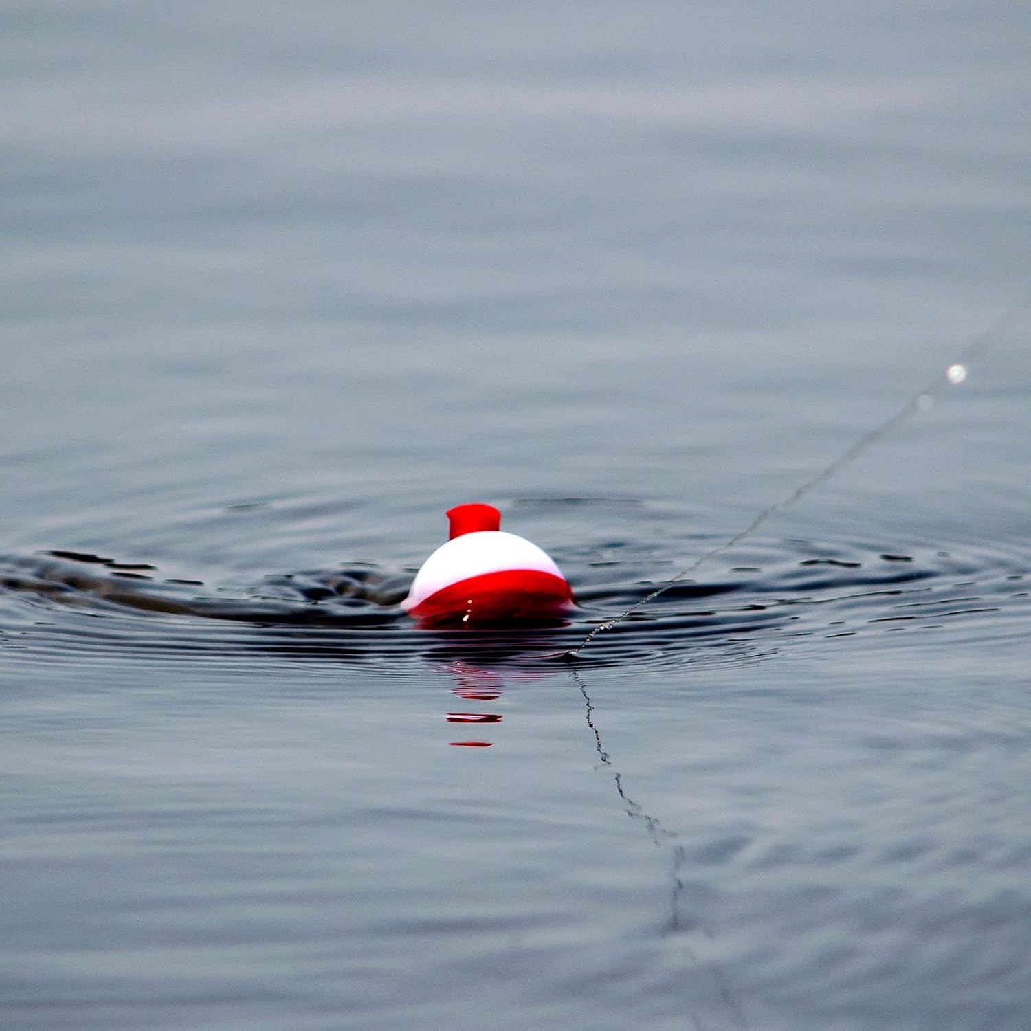 PATIKIL Fishing Bobber, ABS Push Button Round Buoy Fishing Float Tackle