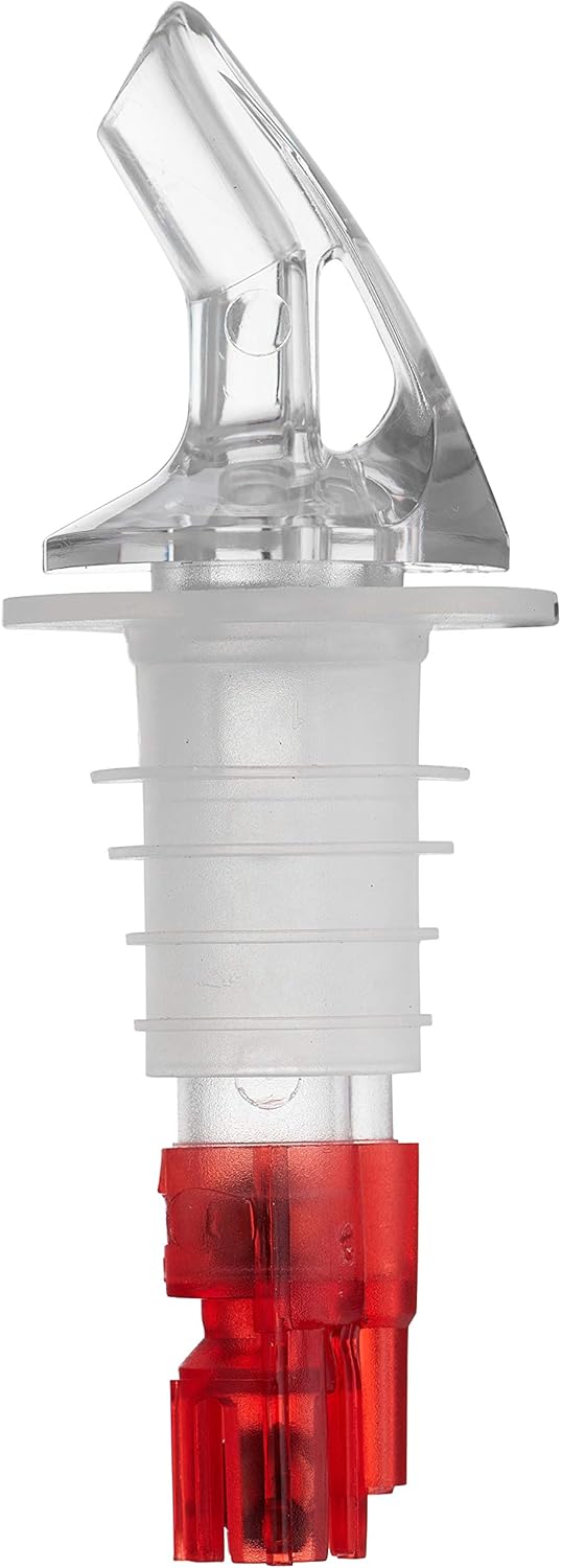 1 paquete Vertedor de botella de licor medido 0,75 oz (0.7 fl oz)  Vertedor de botella automático con cuello  sin grietas, sin fugas, cañones de