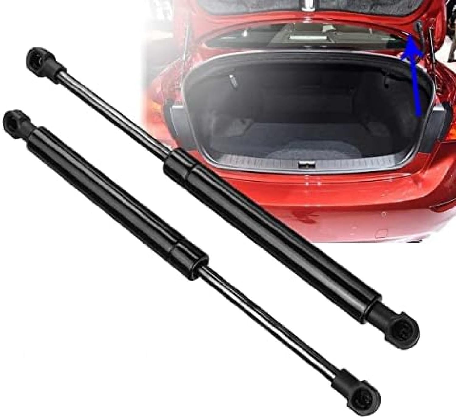 CJLFDC Trunk Gas Struts,for Vauxhall Zafira Mk I (A) (T98) 1999-2005(OEM90579440)-54.2cm Rear Tailgate Boot Support