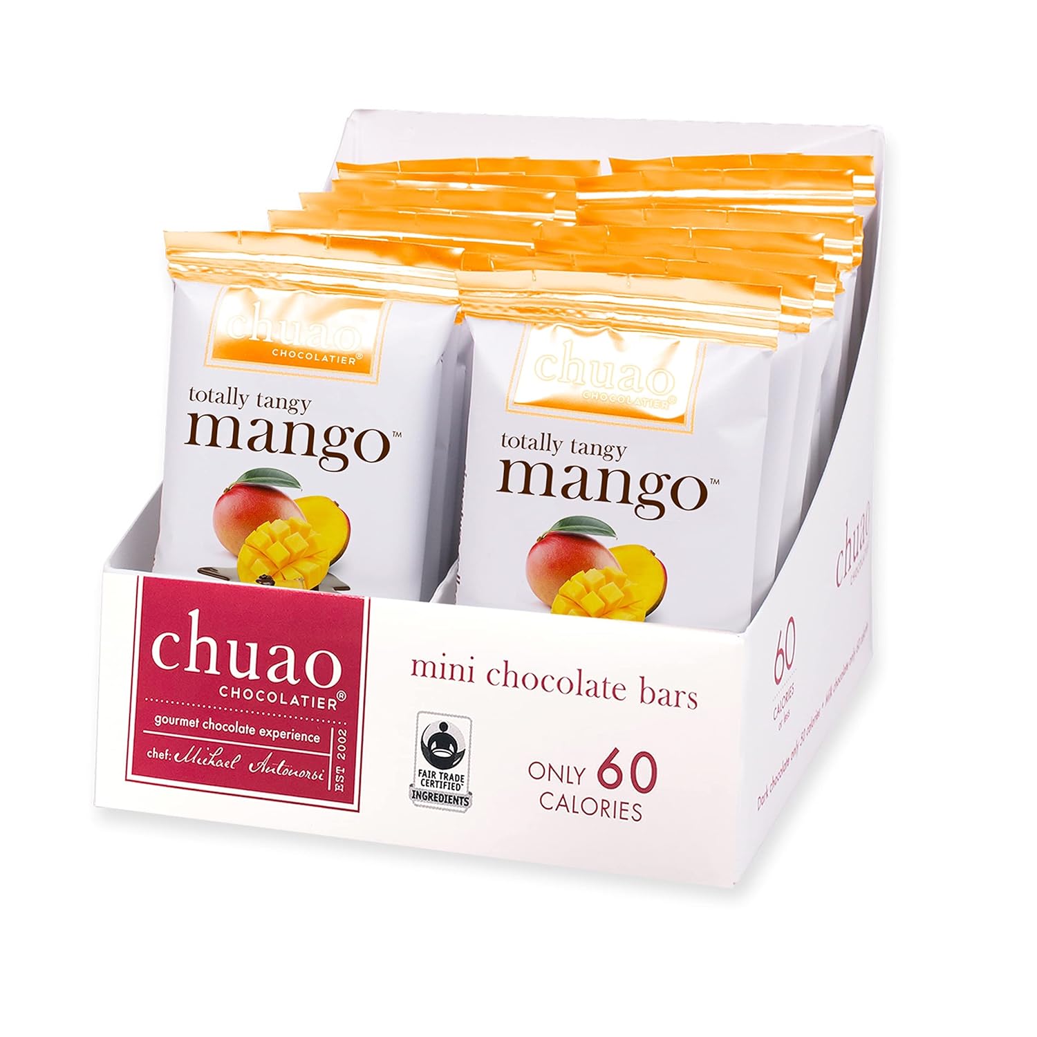 Chuao Chocolatier – Chocolate artesano, set de regalo con 24 barras mini