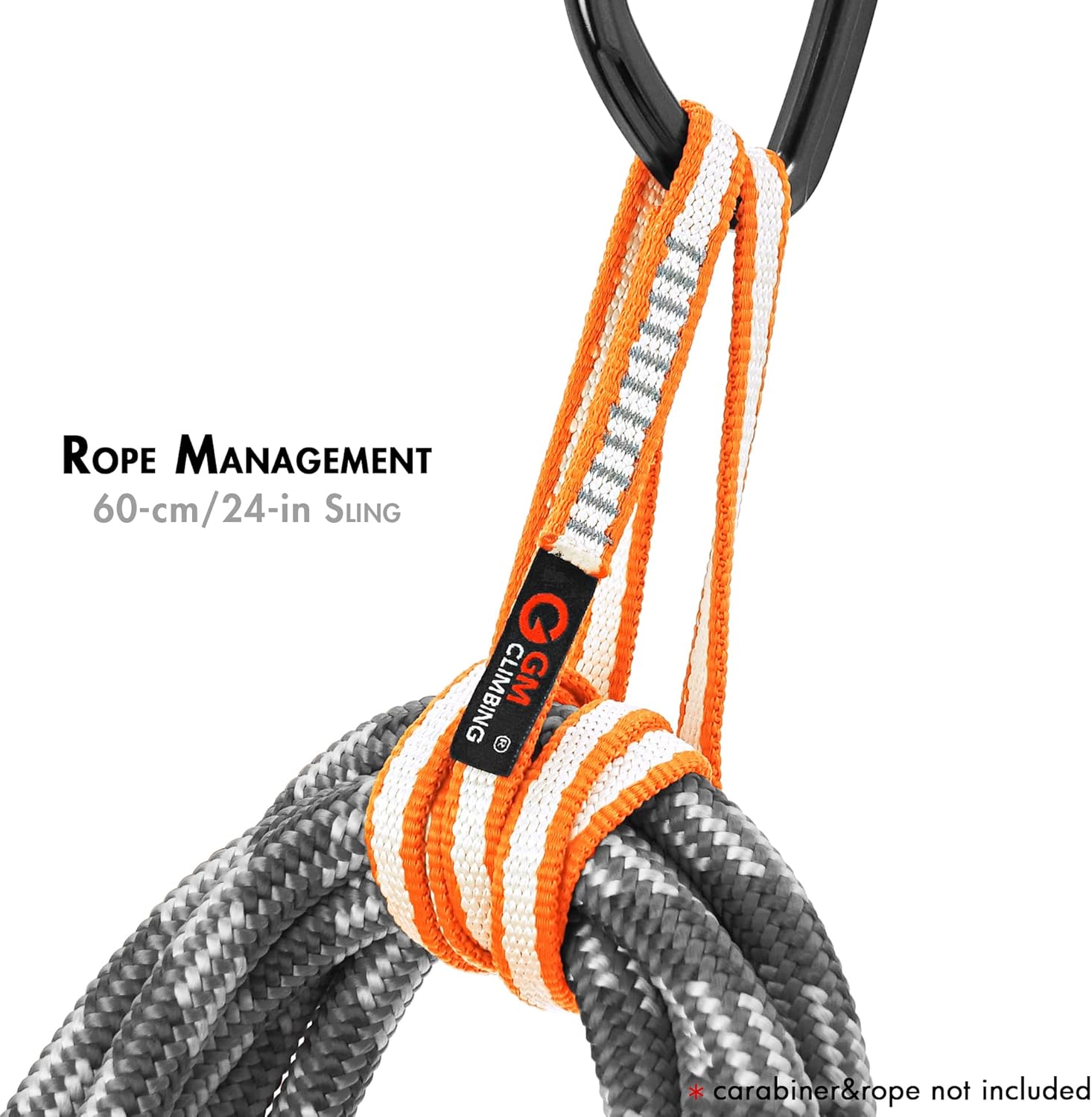 GM CLIMBING CE UIAA del corredor 22kN de la honda de 36.1 ft m UHMWPE certificado